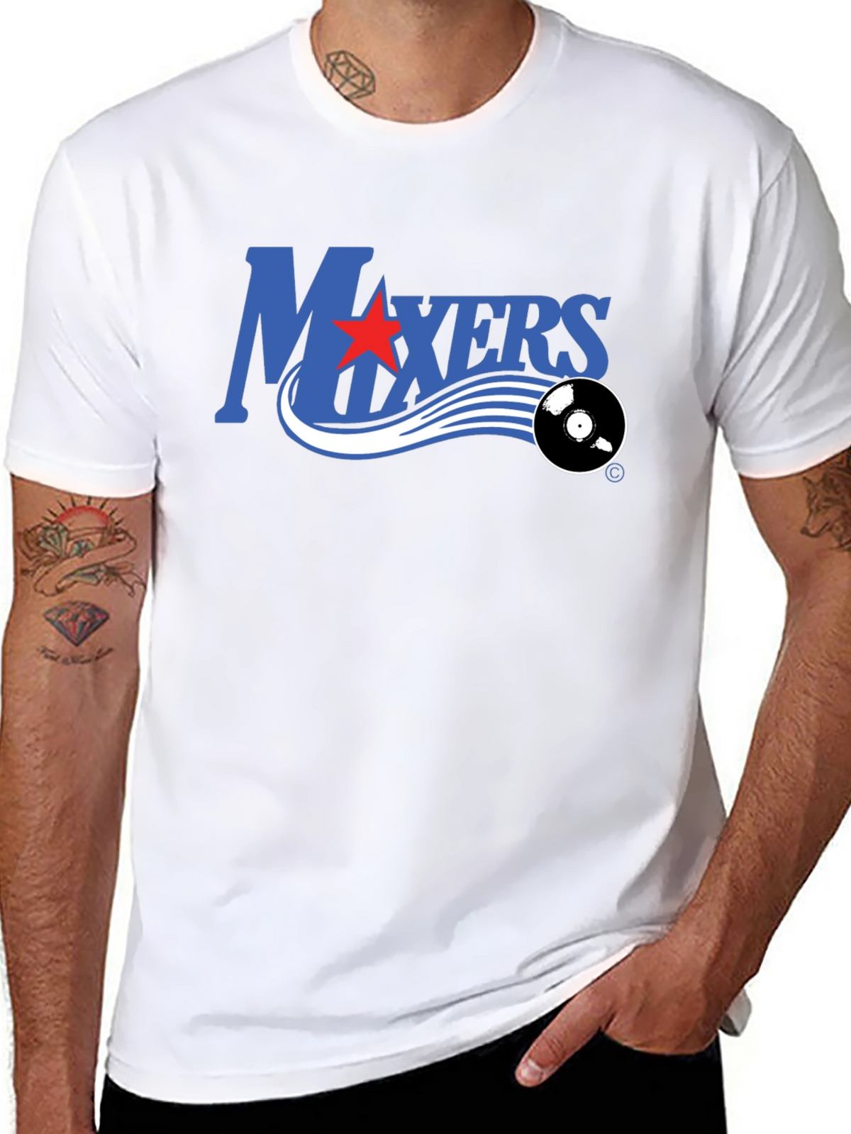 Mixers Graphic T-Shirt - Retro Style