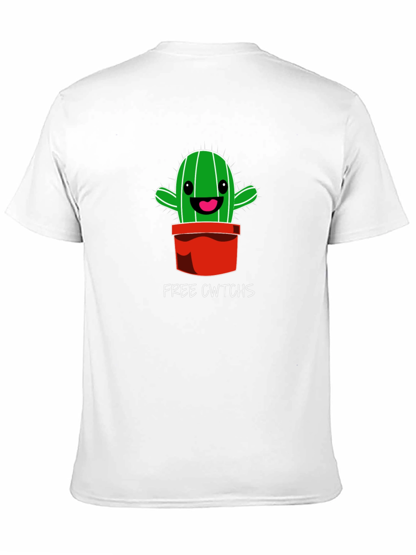 Cute Cactus Free Cwtchs Graphic T-Shirt