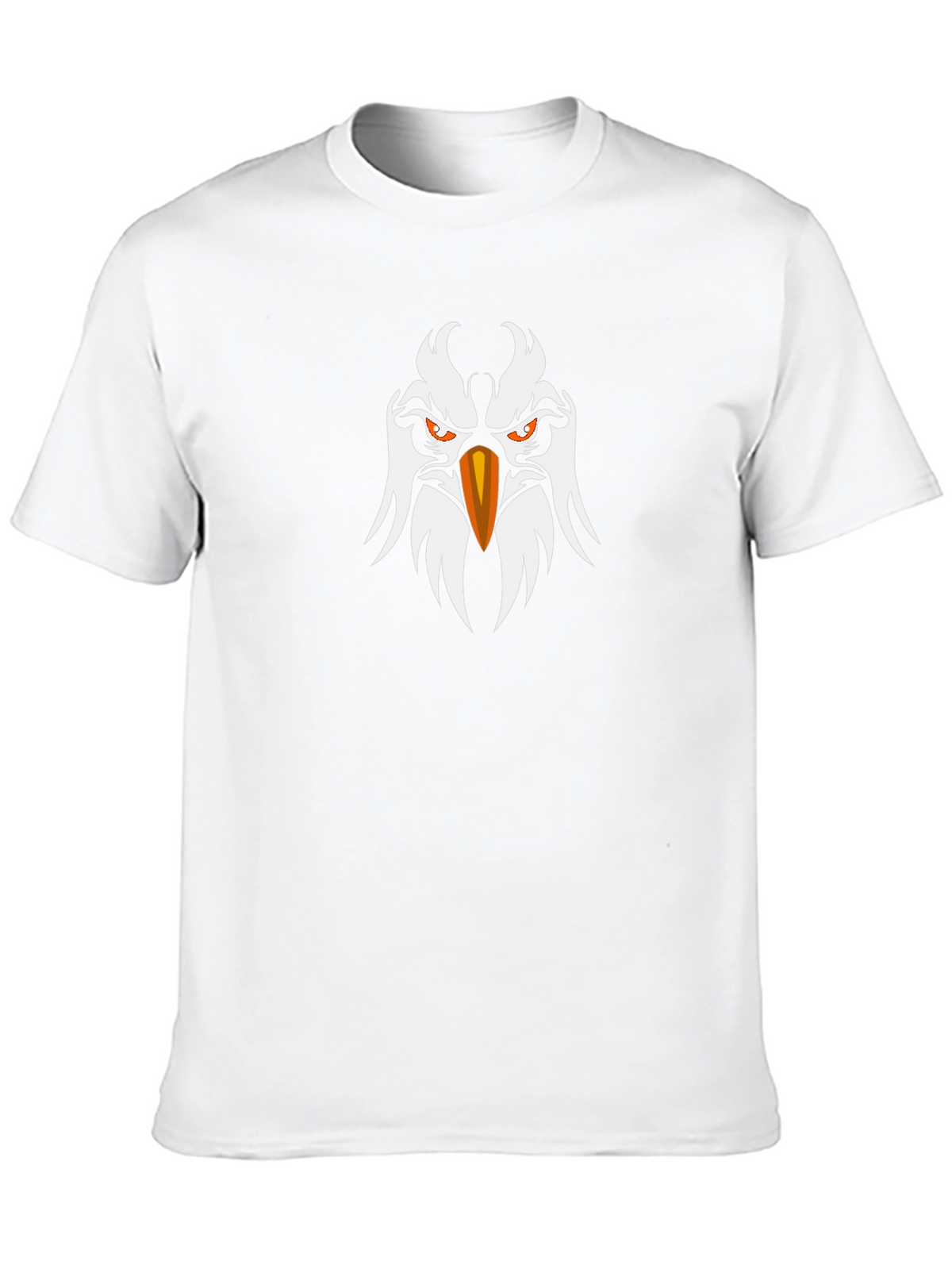 Eagle Graphic Print Black T-Shirt