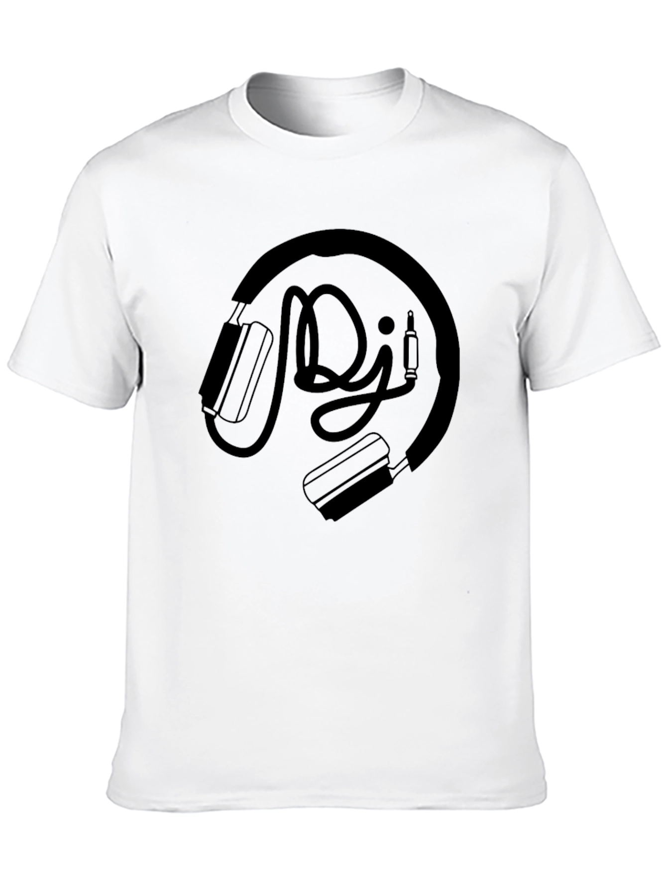 DJ Headphones Graphic Tee - Music Lover T-Shirt