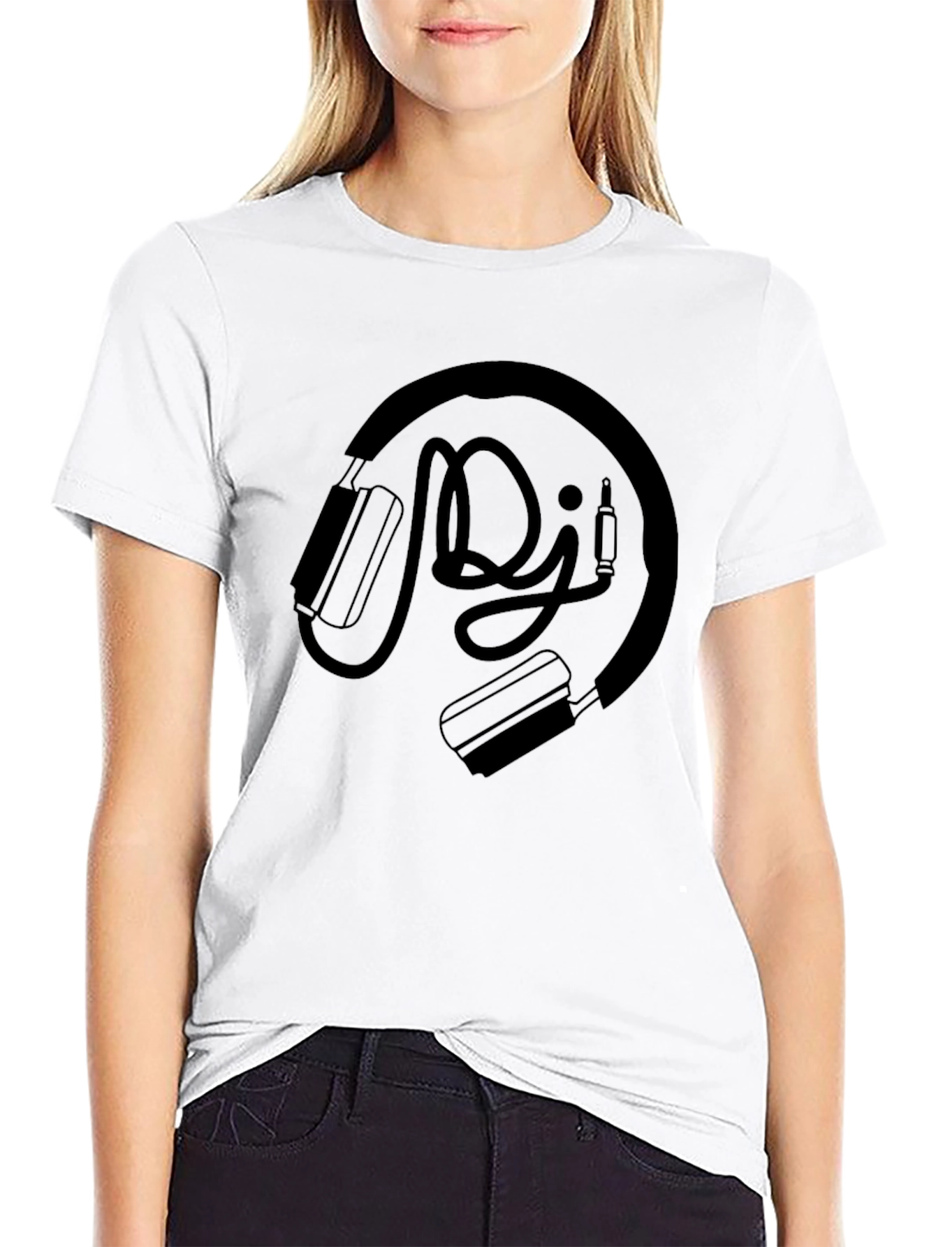 DJ Headphones Graphic Tee - Music Lover T-Shirt