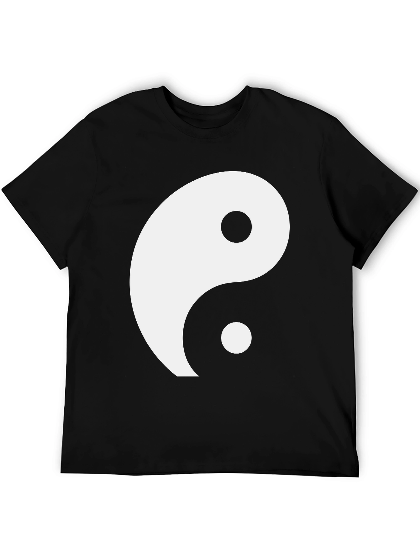 Yin Yang Symbol Graphic Tee - Classic Balance