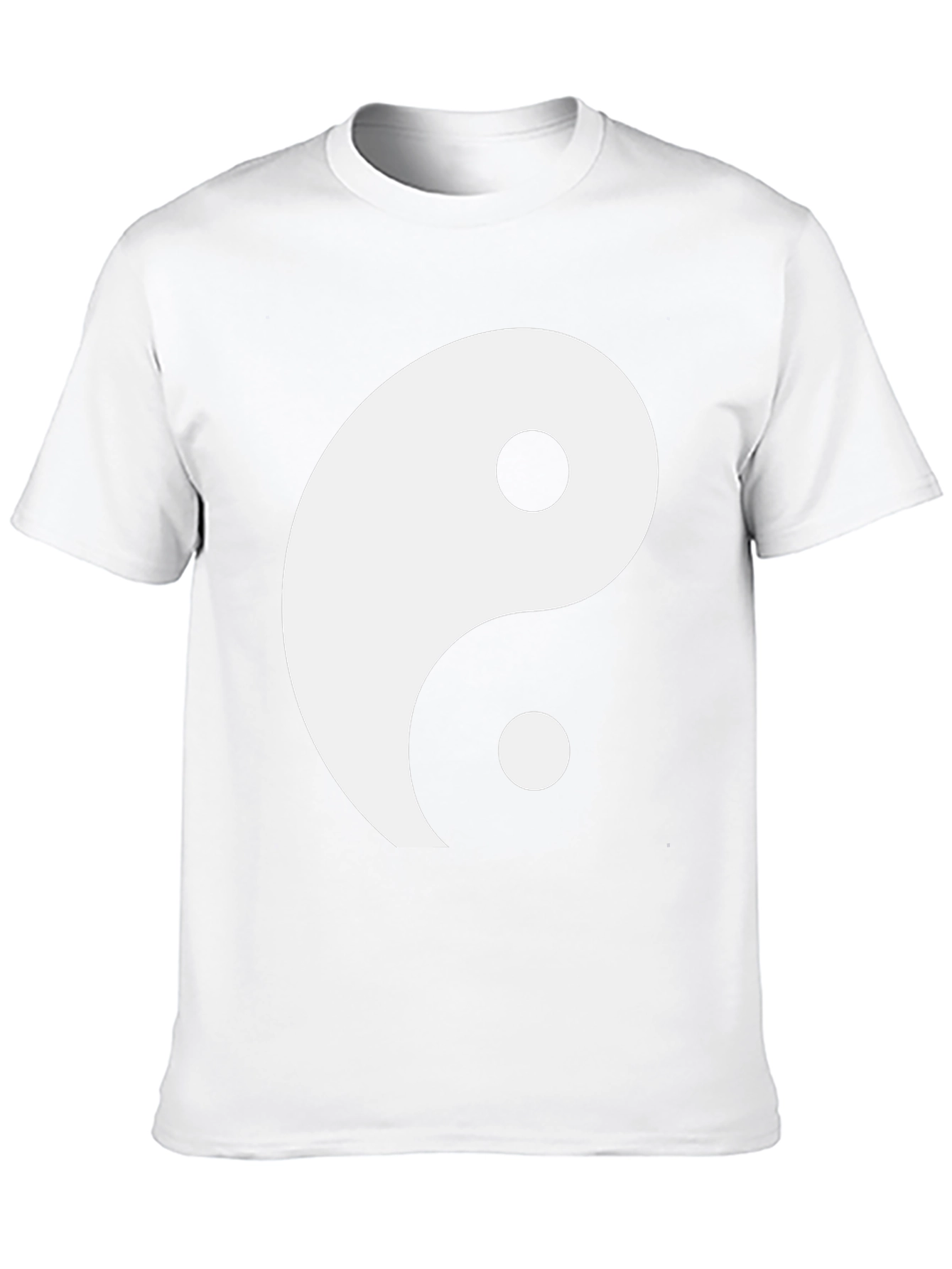 Yin Yang Symbol Graphic Tee - Classic Balance