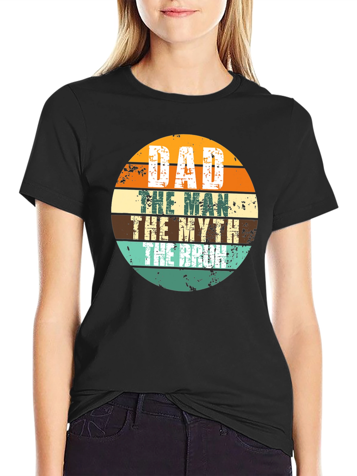 Dad the Man the Myth the Bruh T-Shirt