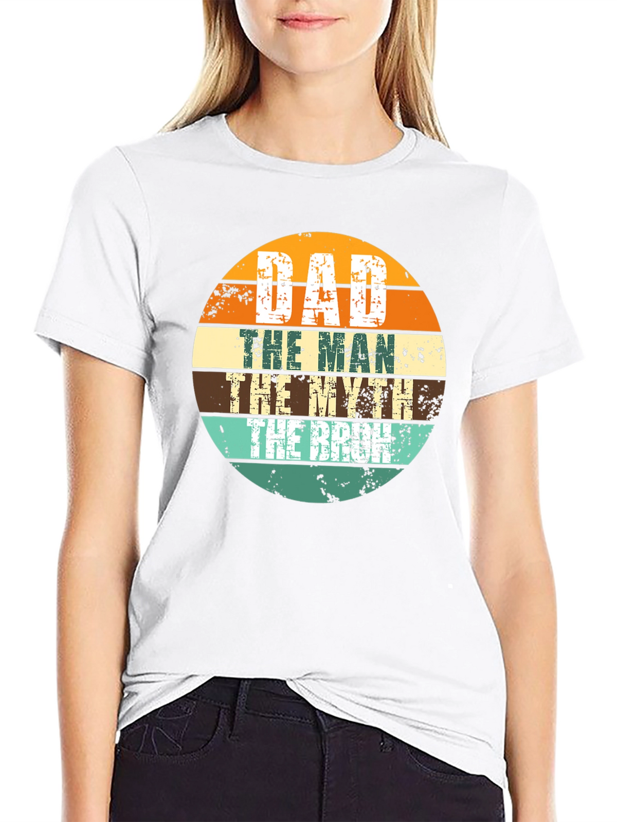 Dad the Man the Myth the Bruh T-Shirt