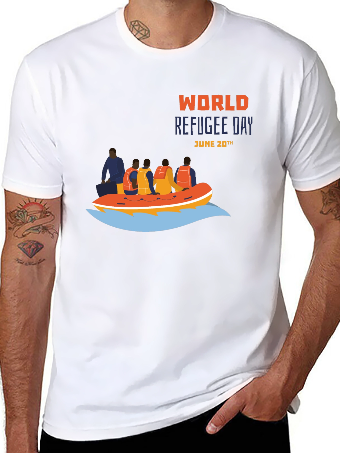 World Refugee Day Unisex T-Shirt