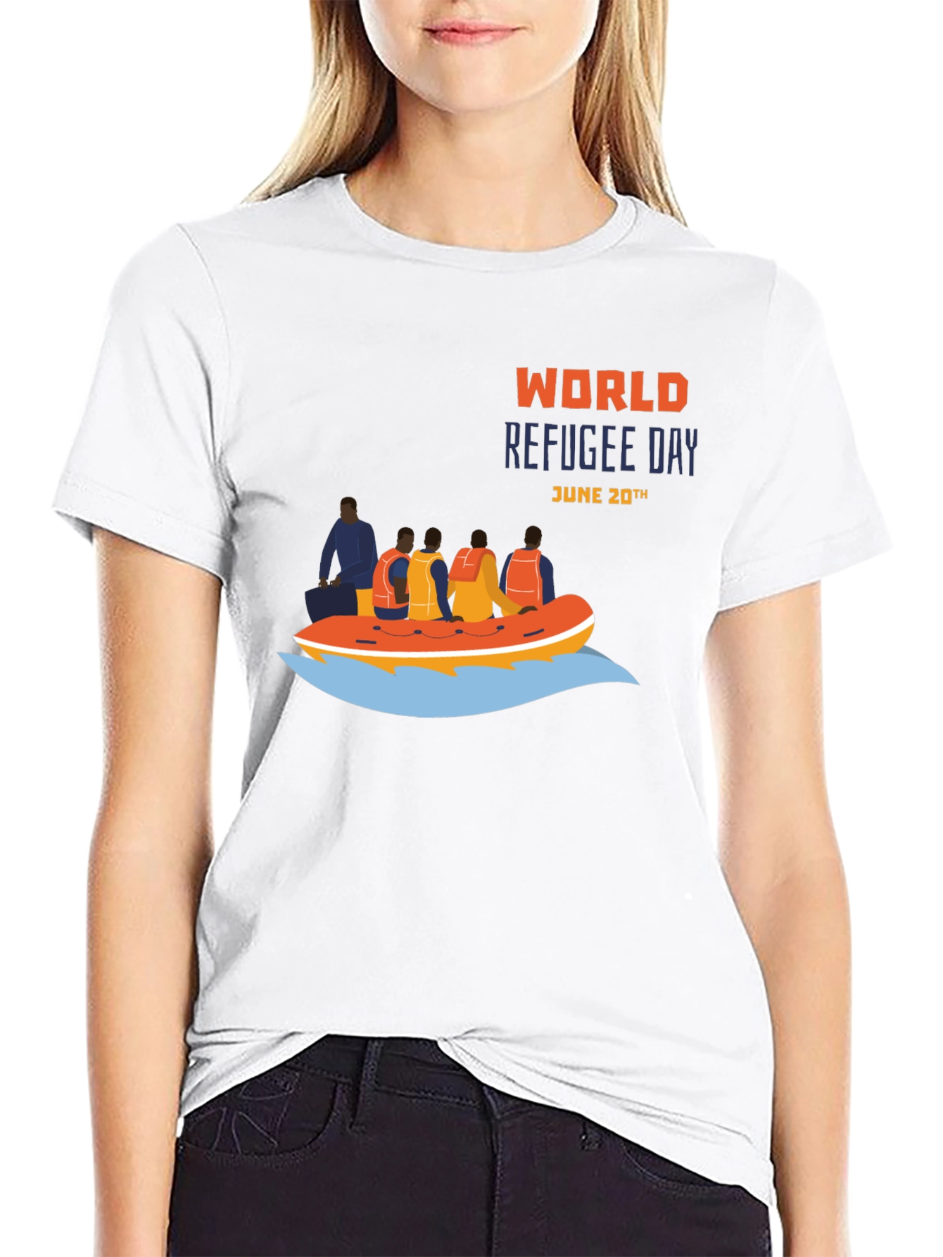 World Refugee Day Unisex T-Shirt