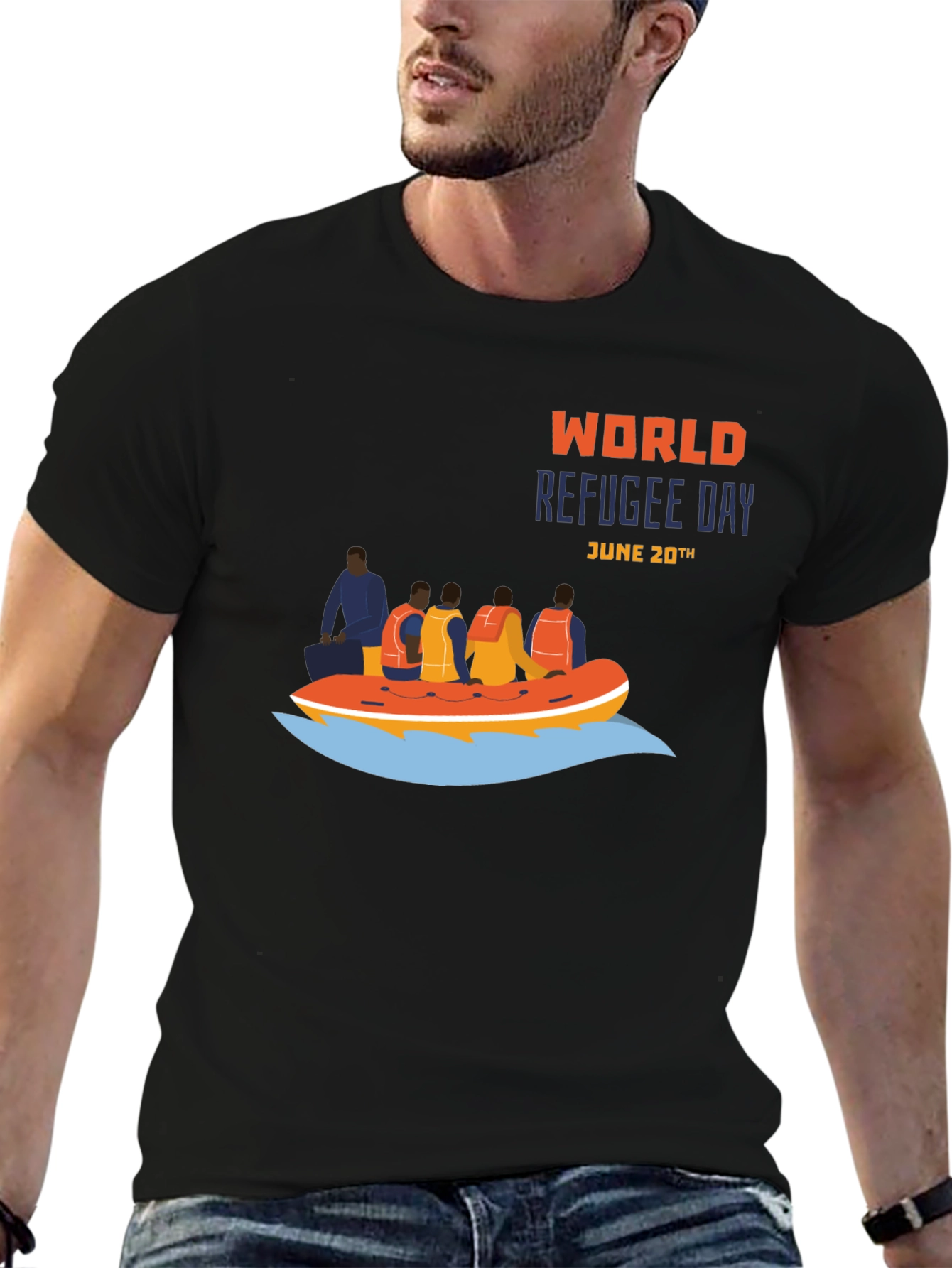 World Refugee Day Unisex T-Shirt