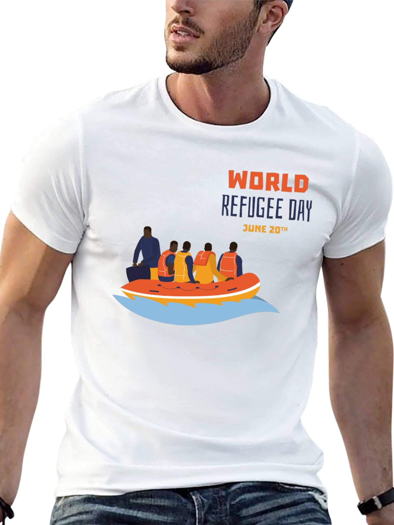 World Refugee Day Unisex T-Shirt
