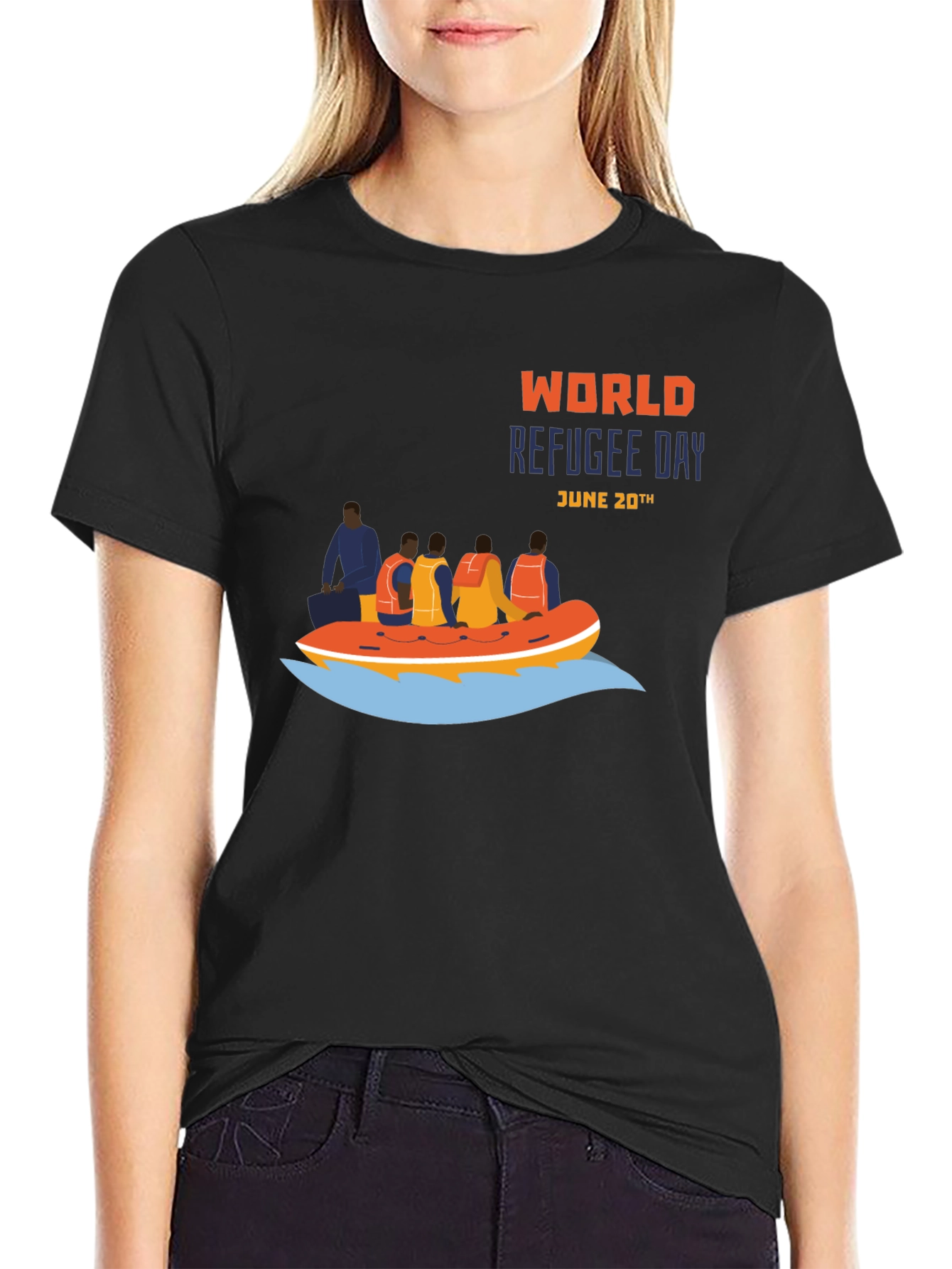 World Refugee Day Unisex T-Shirt
