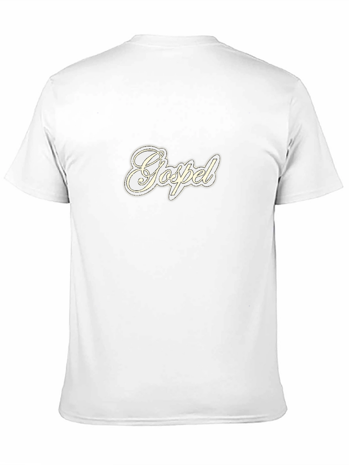 Gospel Black Tee - Stylish Faith Statement