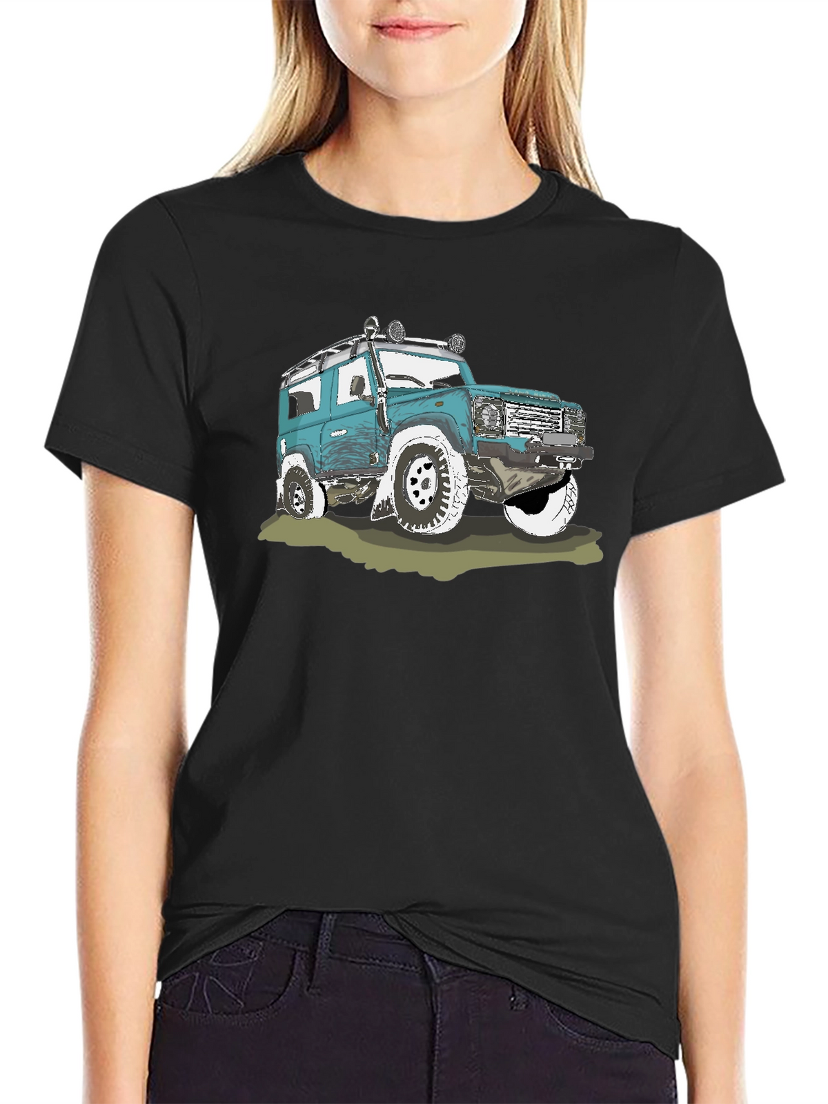 Land Rover Defender Graphic T-Shirt - Off-Road Adventure