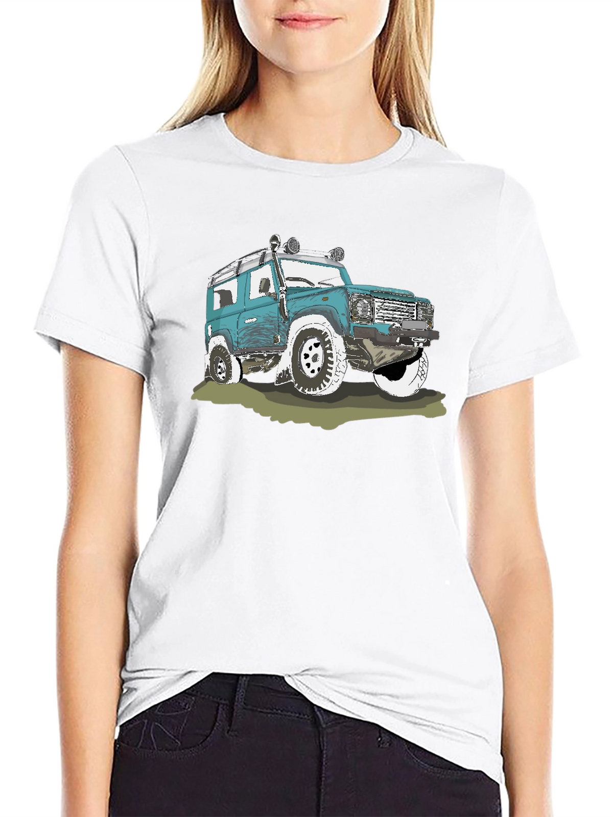 Land Rover Defender Graphic T-Shirt - Off-Road Adventure