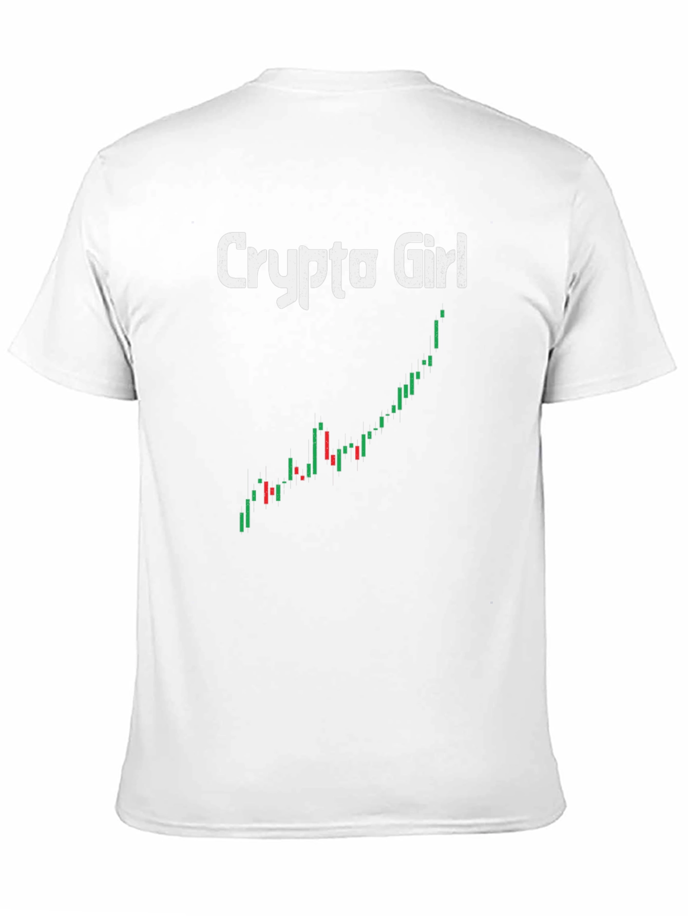 Crypto Girl Black T-Shirt - Trendy Bitcoin Trader Tee