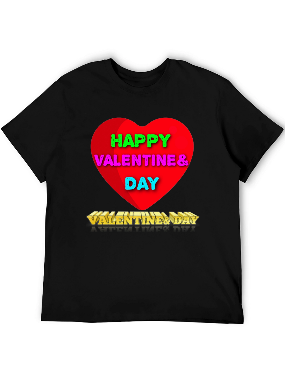 Happy Valentines Day Graphic T-Shirt