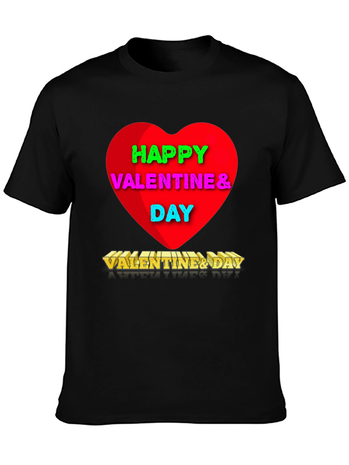 Happy Valentines Day Graphic T-Shirt