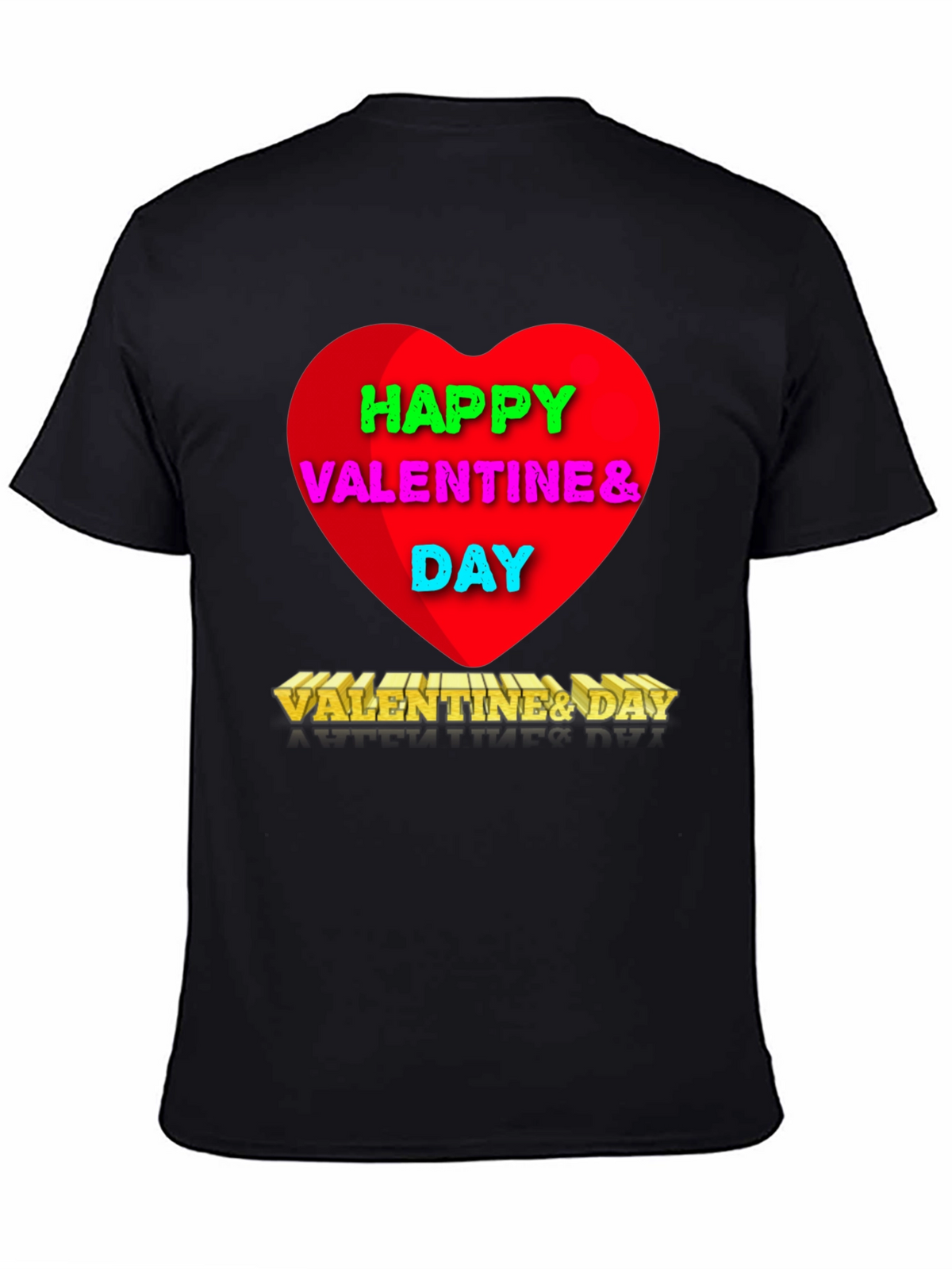 Happy Valentines Day Graphic T-Shirt