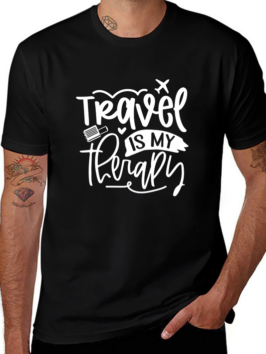 Travel is My Therapy Graphic Tee