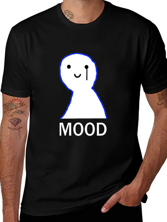 Mood Graphic Print T-Shirt - Relaxed Fit