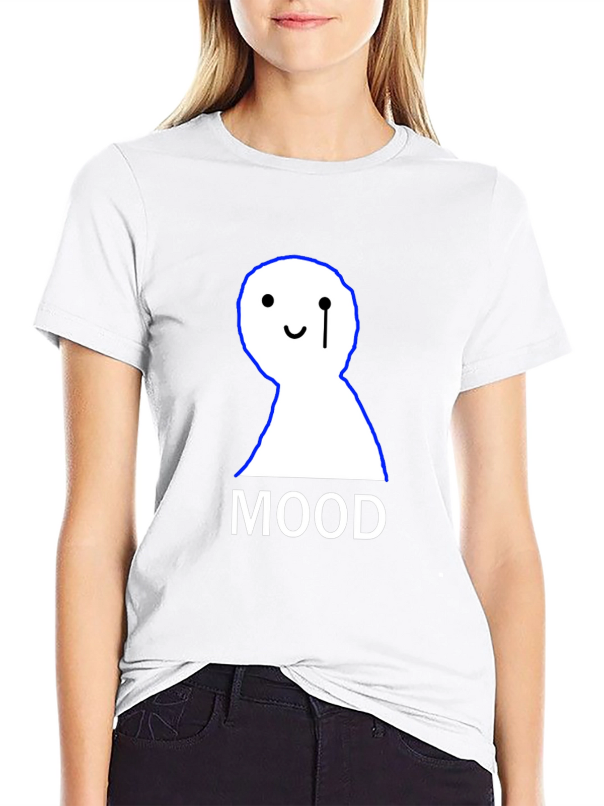 Mood Graphic Print T-Shirt - Relaxed Fit