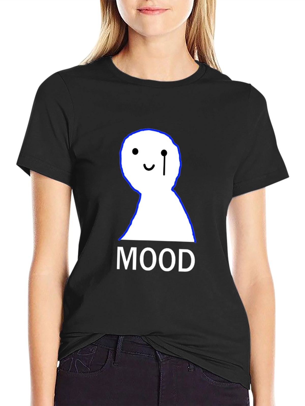 Mood Graphic Print T-Shirt - Relaxed Fit