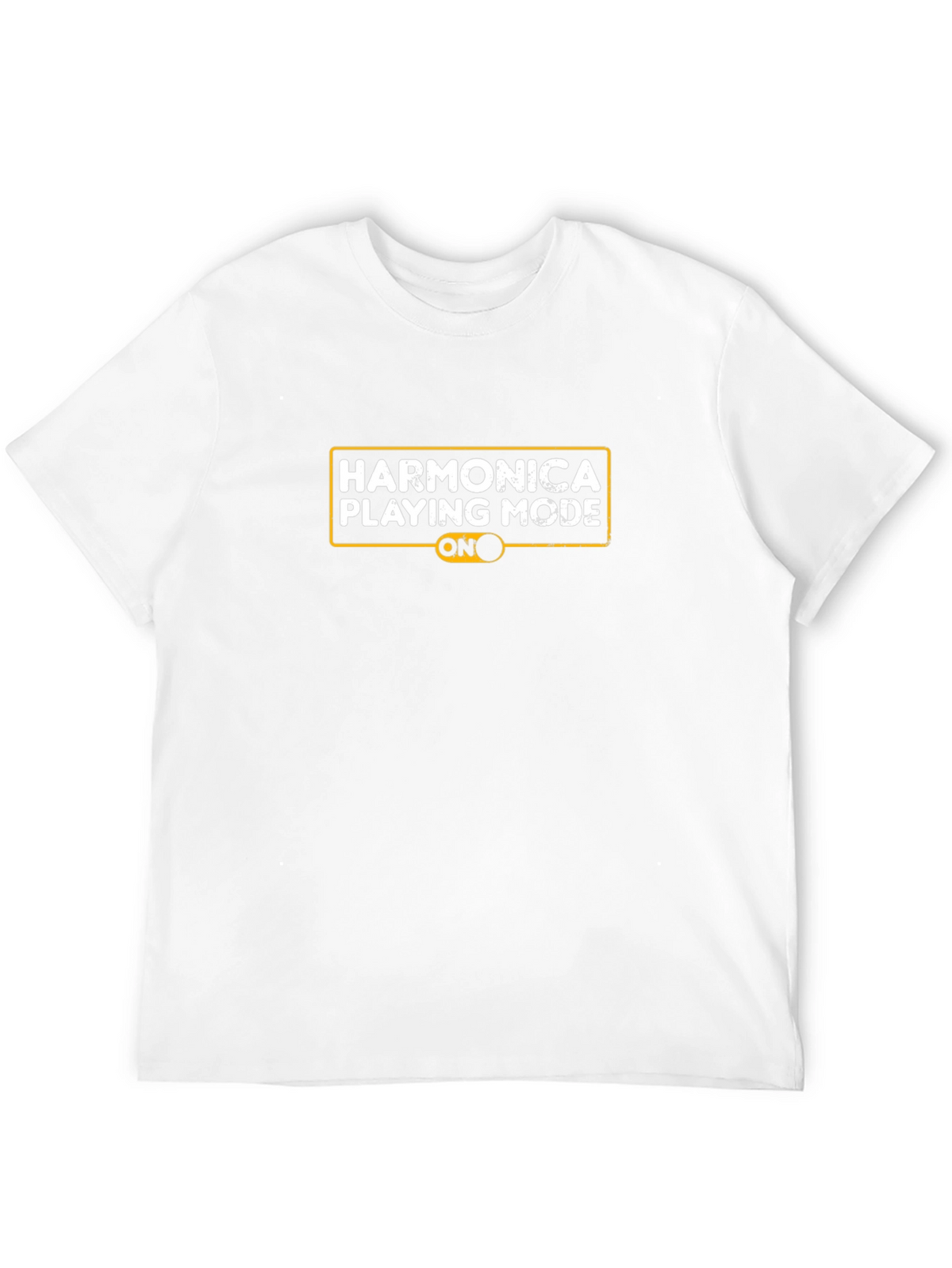 Harmonica Playing Mode ON T-Shirt