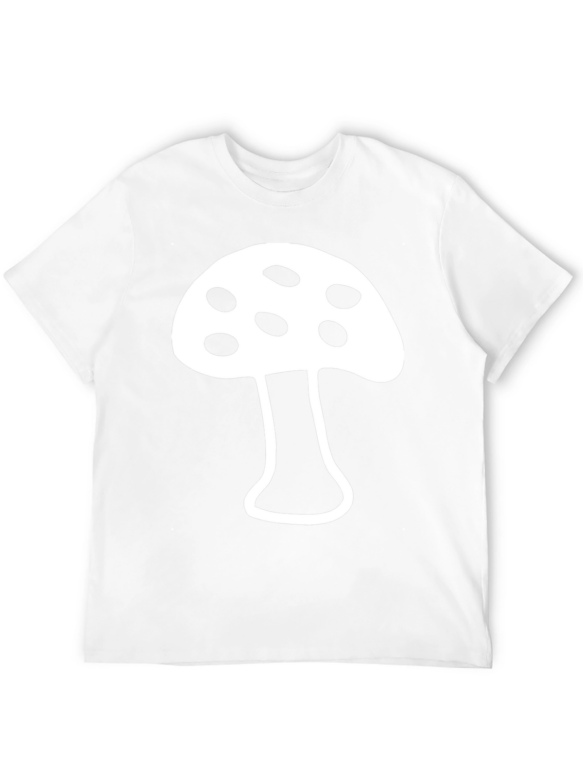 Mushroom Graphic T-Shirt - Funky Black Tee