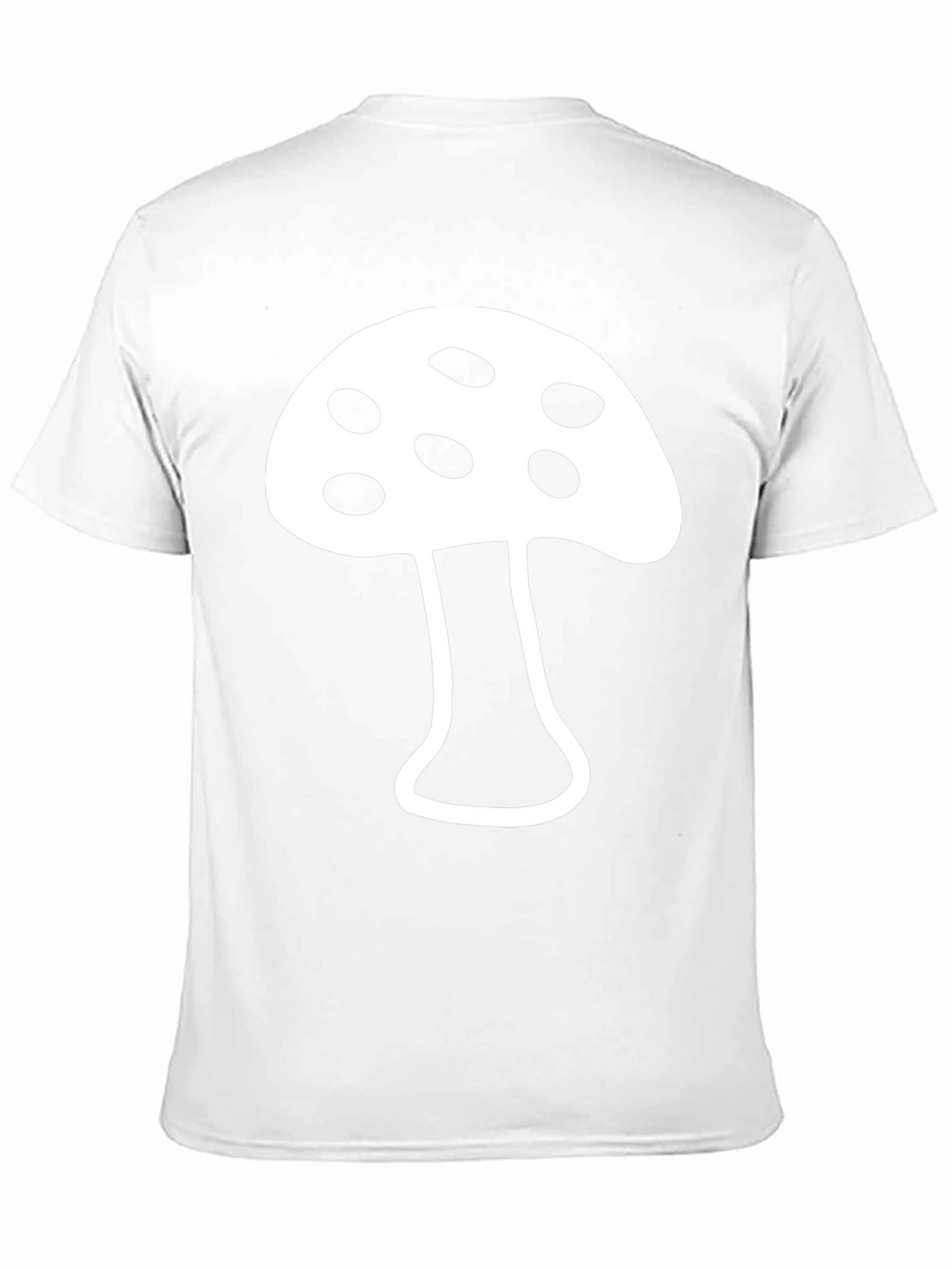 Mushroom Graphic T-Shirt - Funky Black Tee