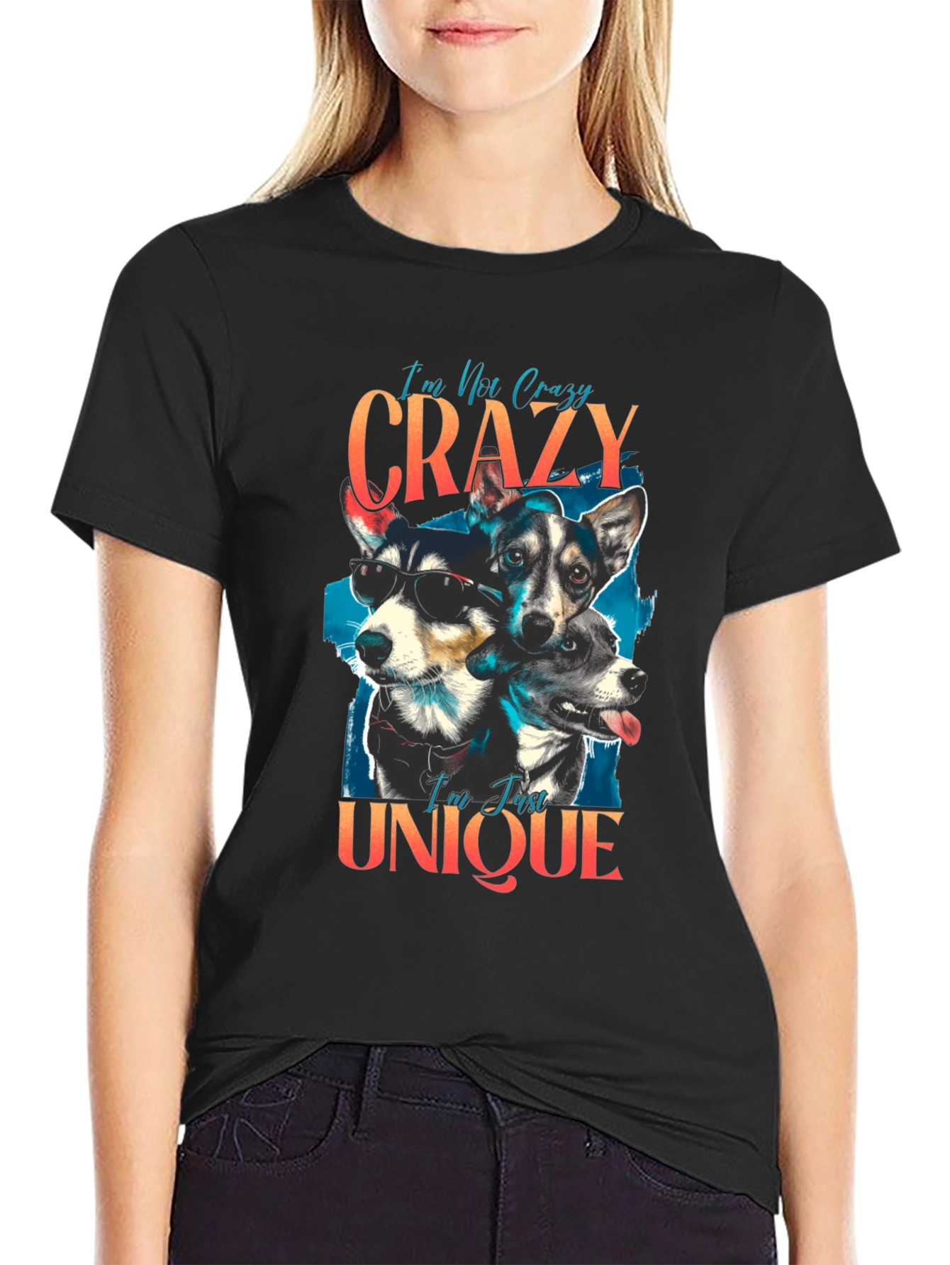 Crazy Unique Dog Lover T-Shirt