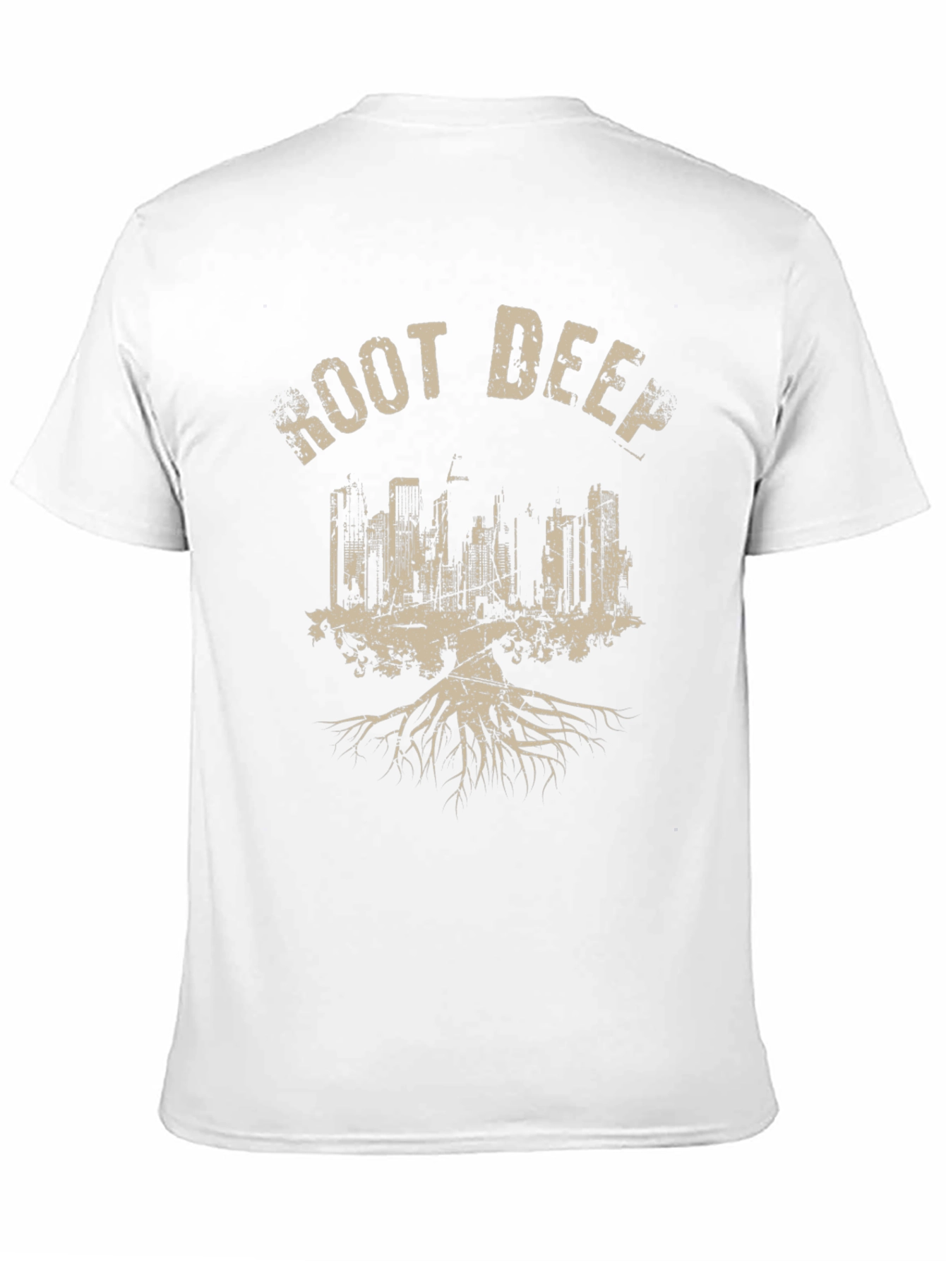 Root Deep T-Shirt - Black Graphic Tee