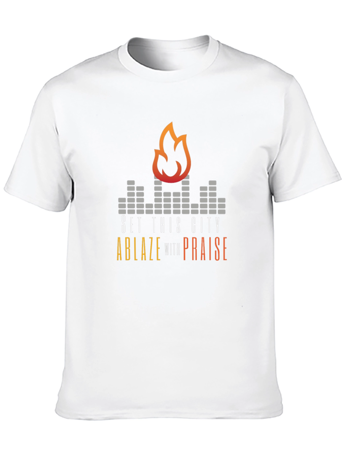 Set This City Ablaze with Praise Graphic Tee