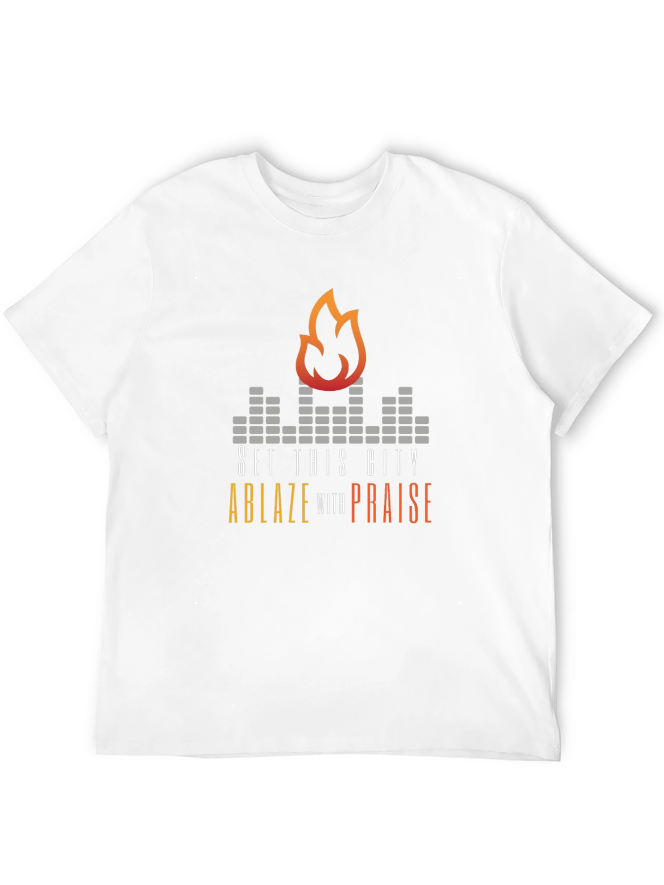 Set This City Ablaze with Praise Graphic Tee