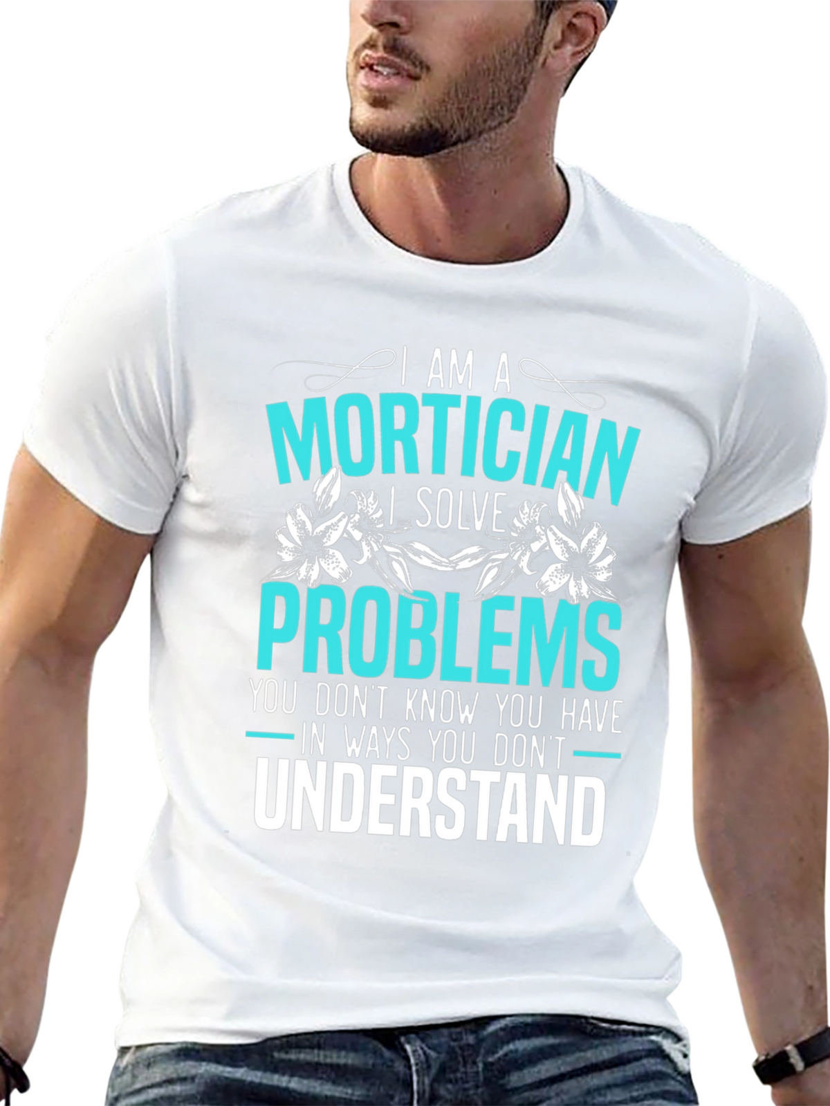 Mortician Problem Solver Graphic Tee