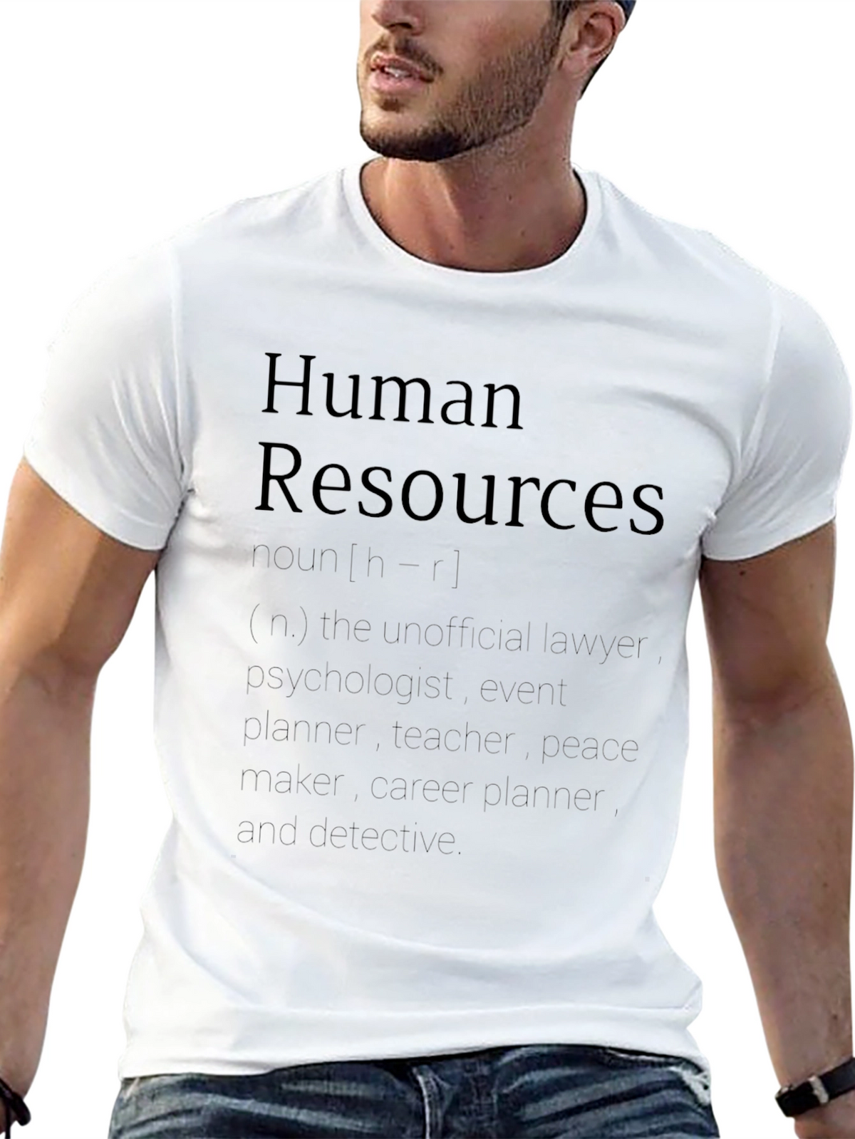 Human Resources HR Definition Graphic T-Shirt