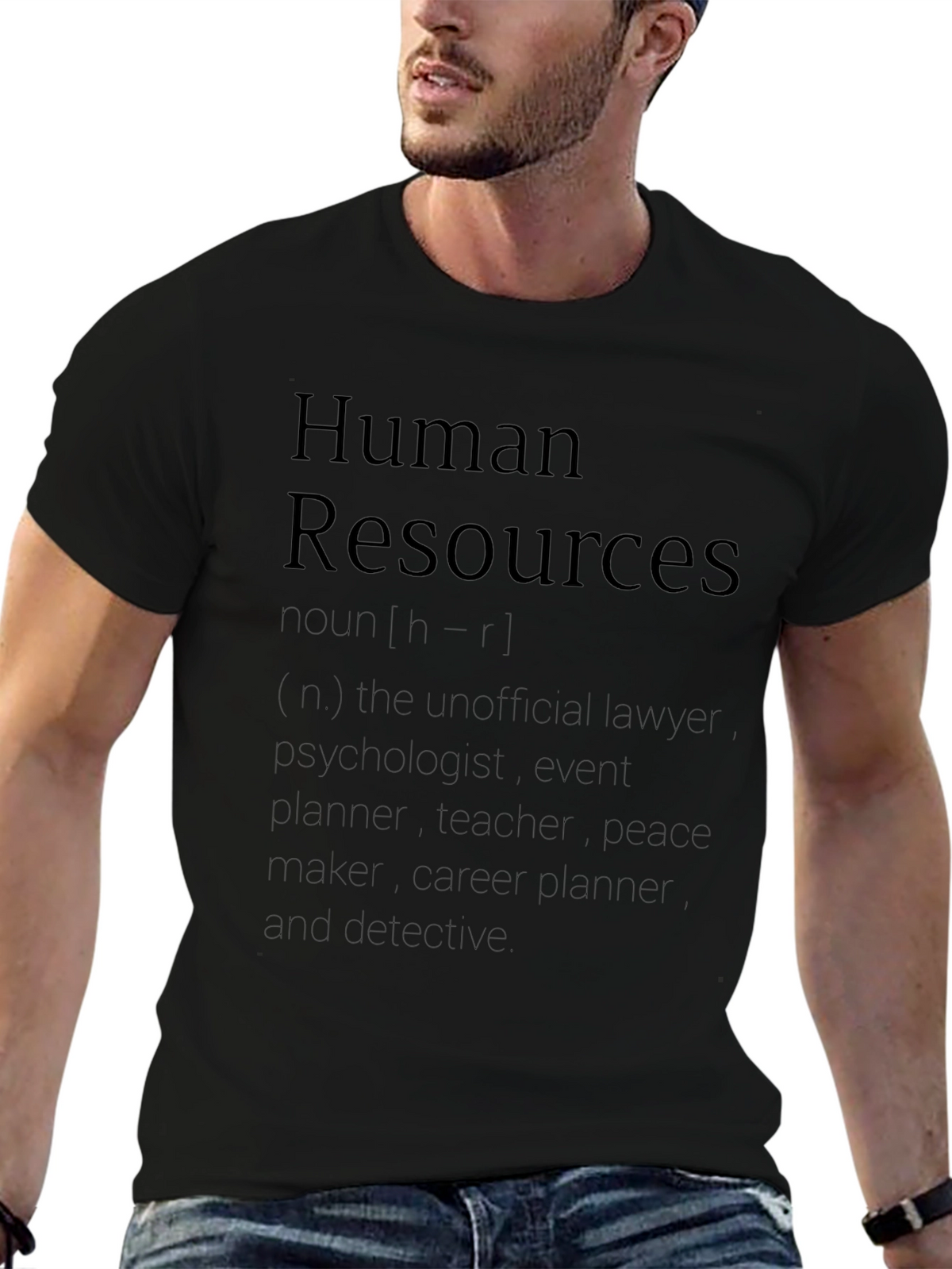 Human Resources HR Definition Graphic T-Shirt