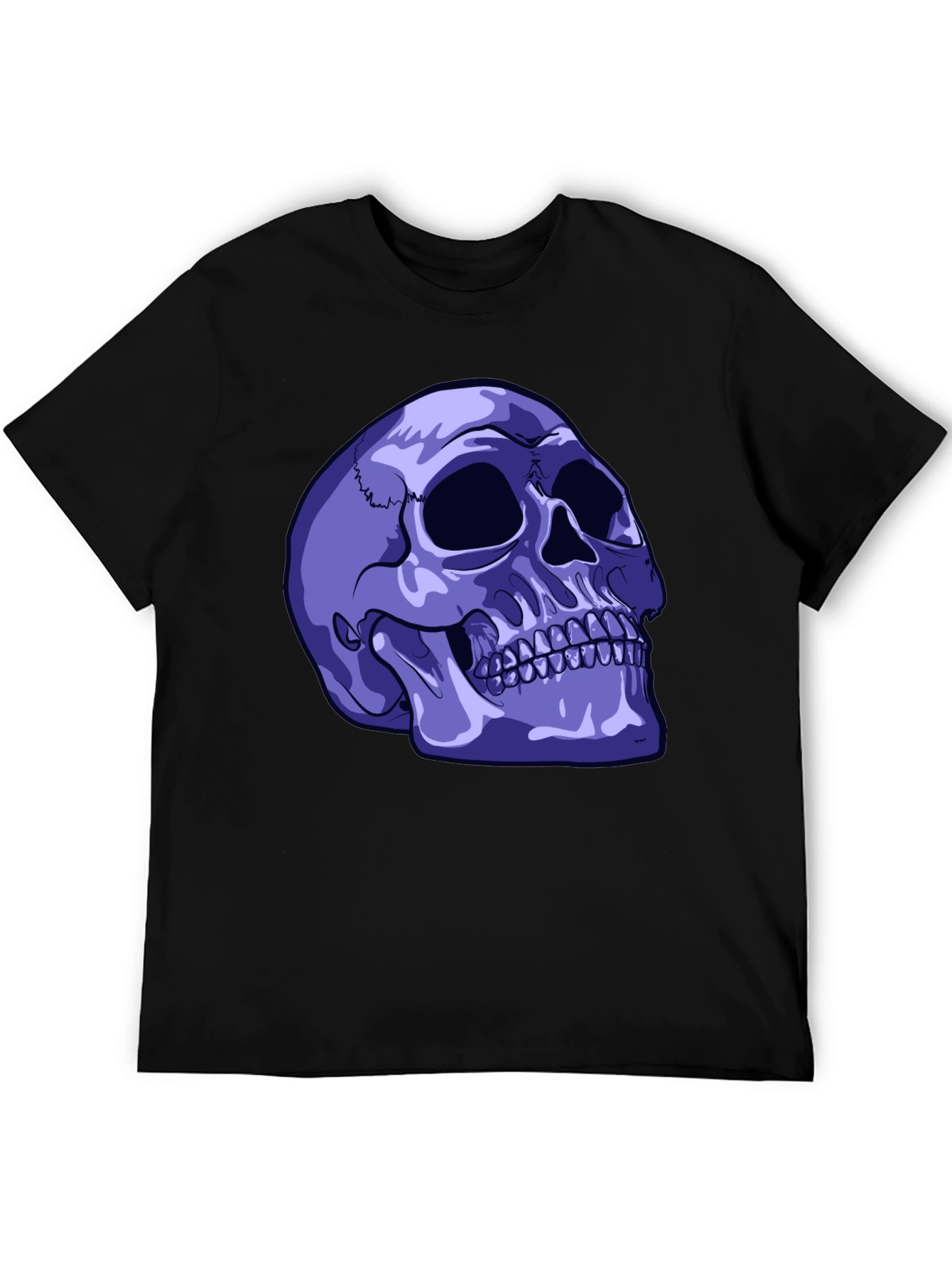 Skull Graphic T-Shirt - Edgy Style