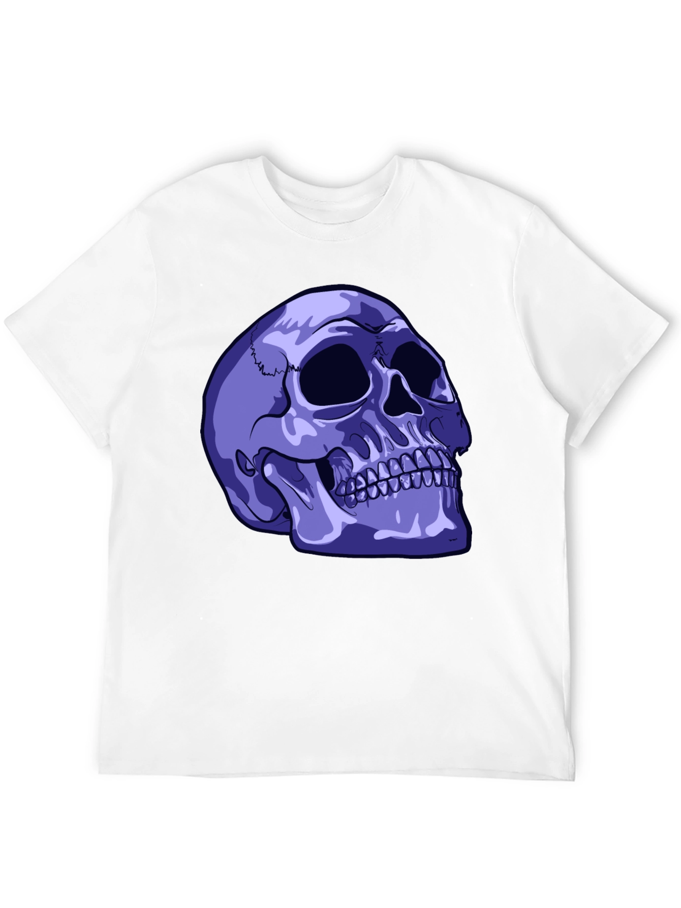 Skull Graphic T-Shirt - Edgy Style
