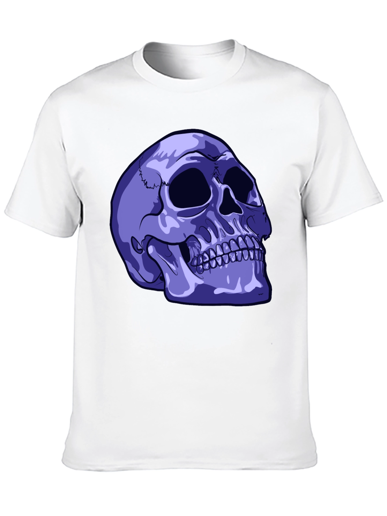 Skull Graphic T-Shirt - Edgy Style