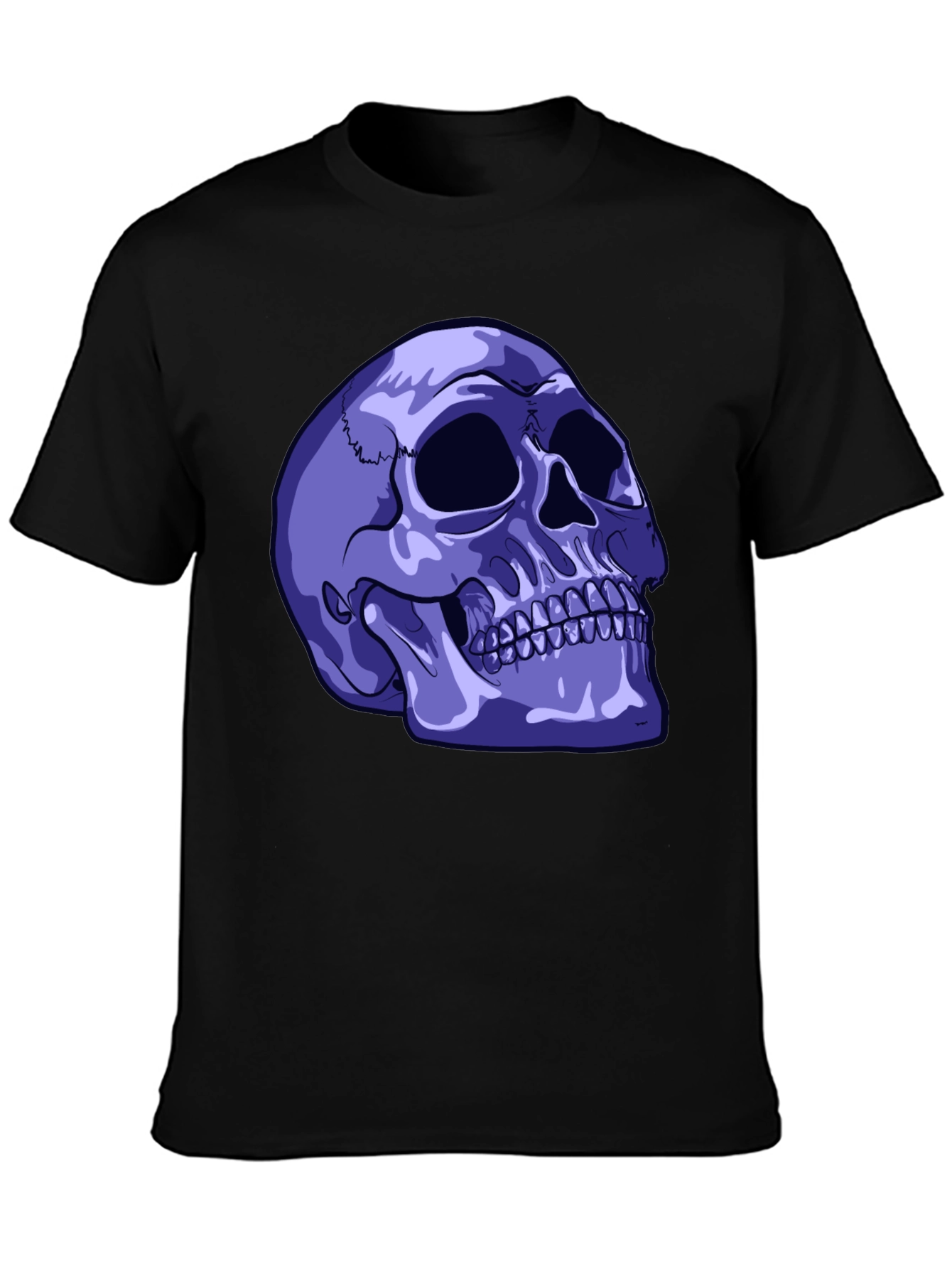 Skull Graphic T-Shirt - Edgy Style