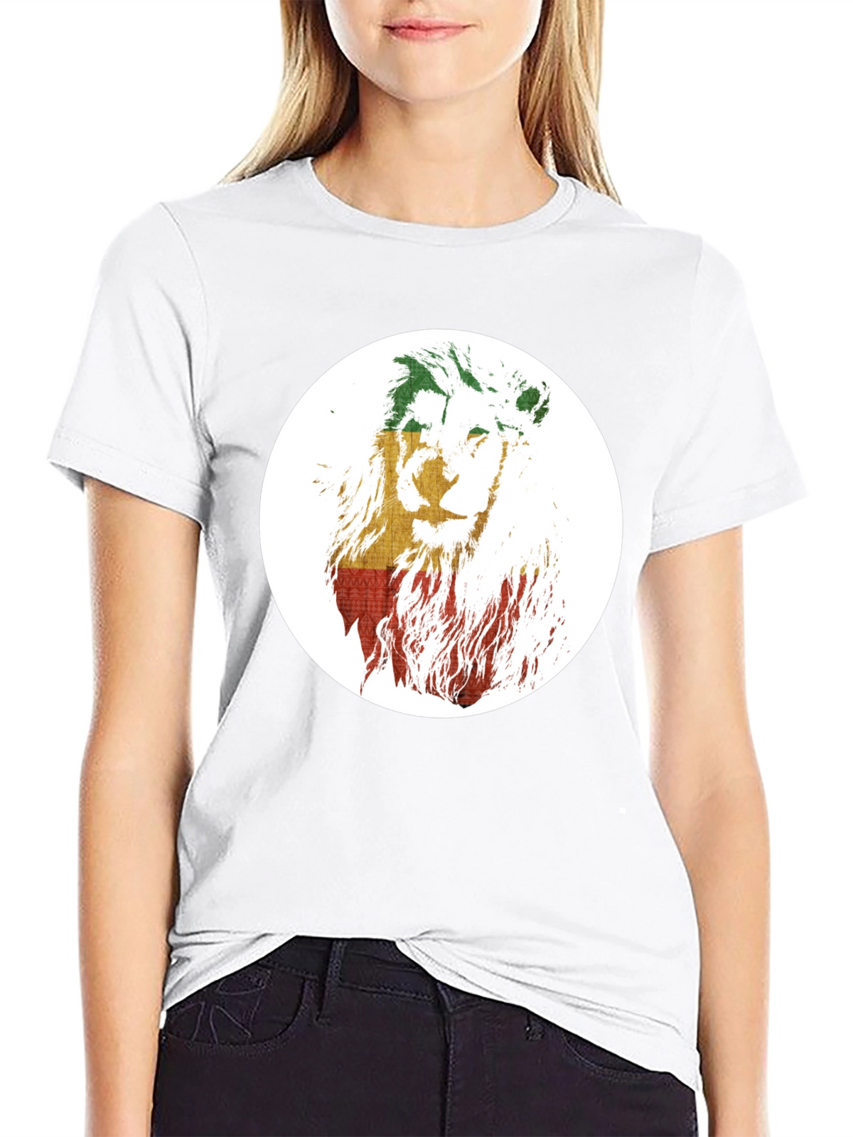 Rasta Lion T-Shirt - Reggae Inspired Graphic Tee