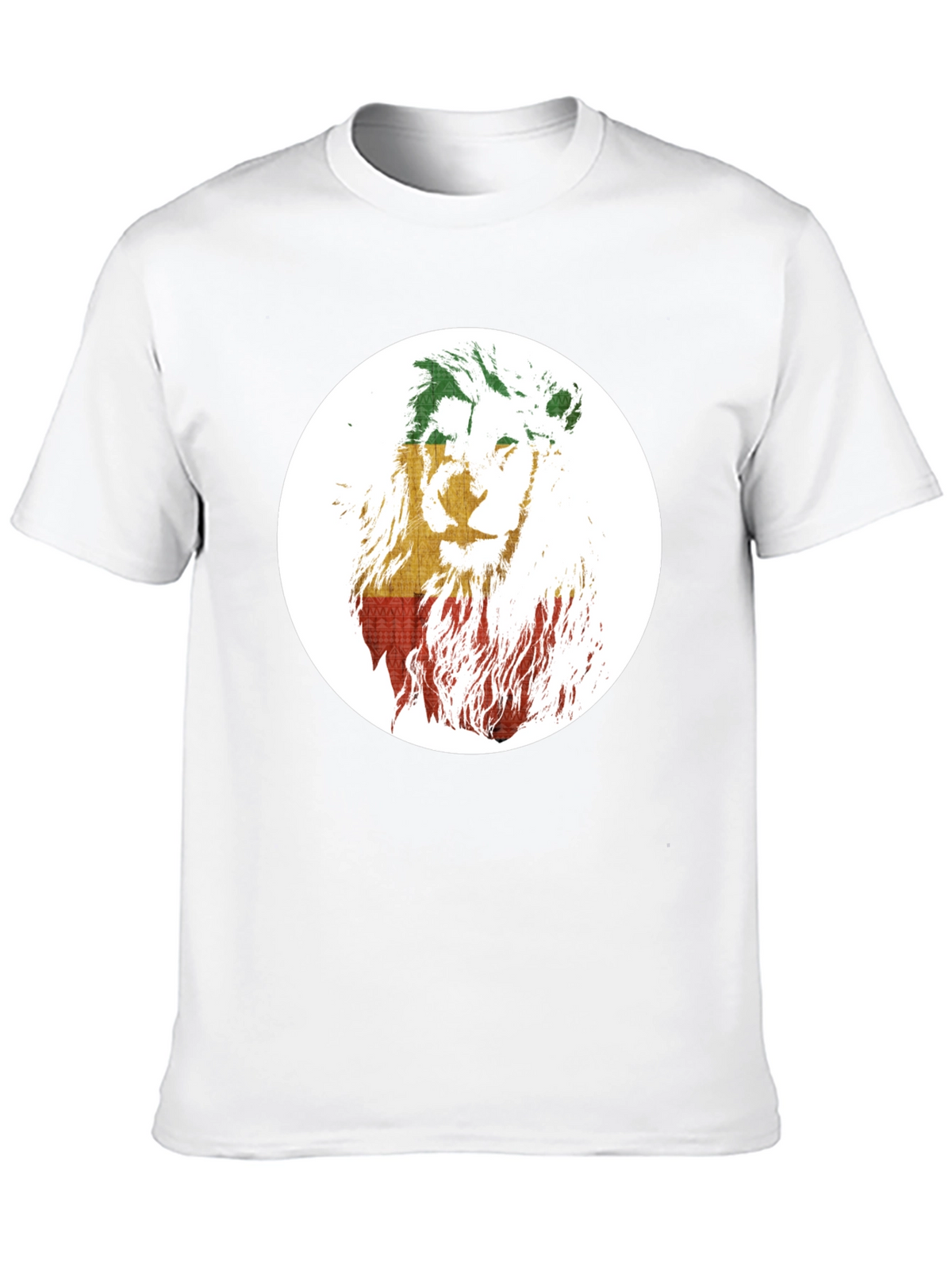 Rasta Lion T-Shirt - Reggae Inspired Graphic Tee
