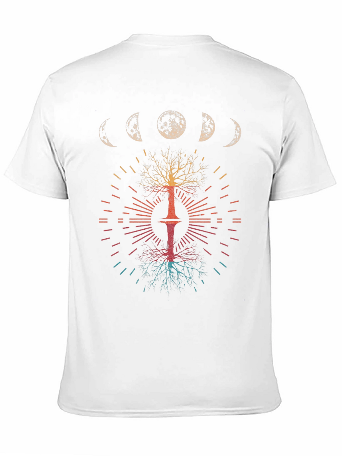 Moon Phase Tree Graphic Tee