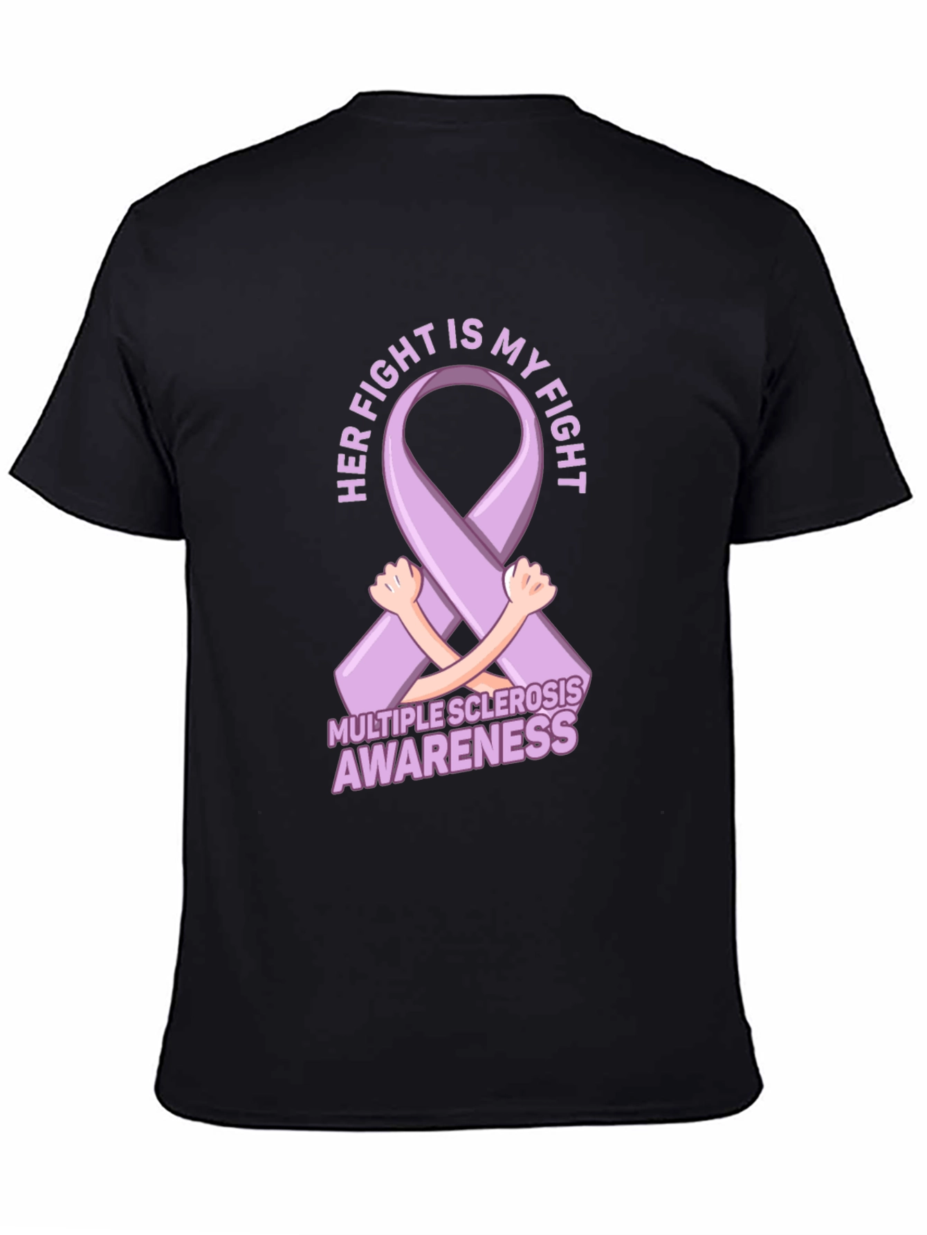 Multiple Sclerosis Awareness Ribbon T-Shirt