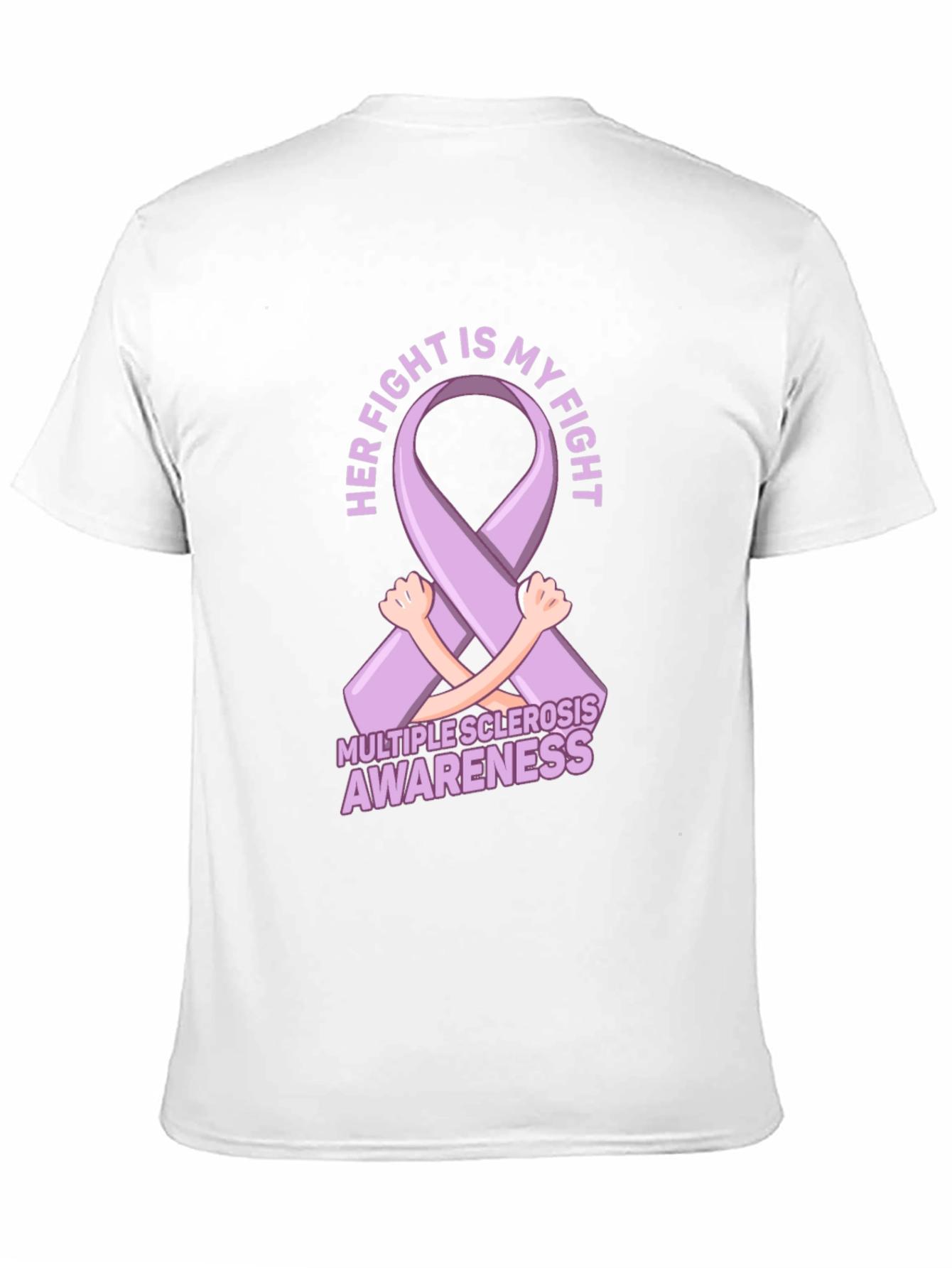 Multiple Sclerosis Awareness Ribbon T-Shirt