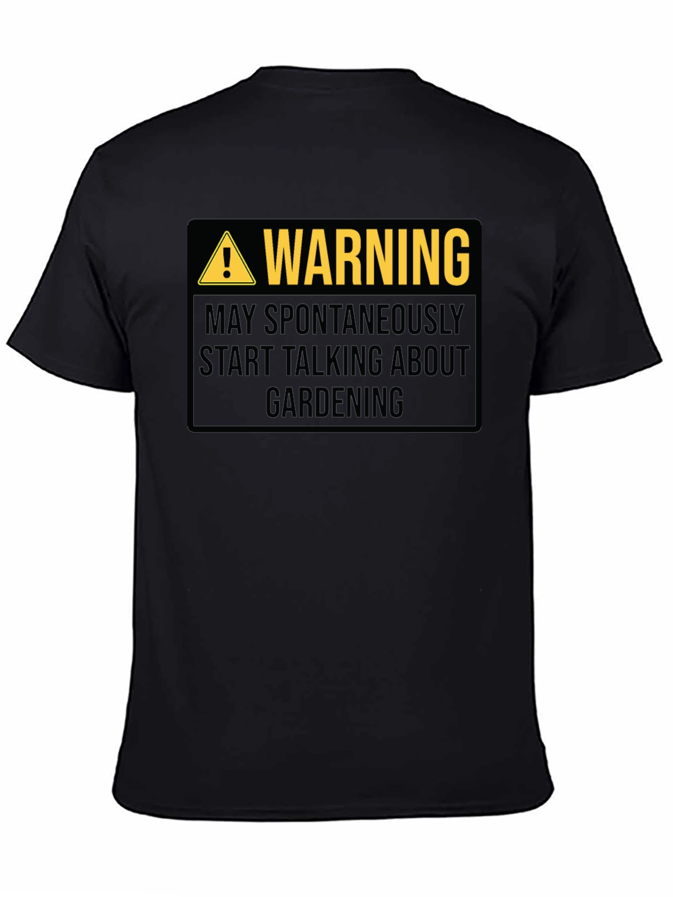 Warning May Spontaneously Talk About Gardening T-Shirt