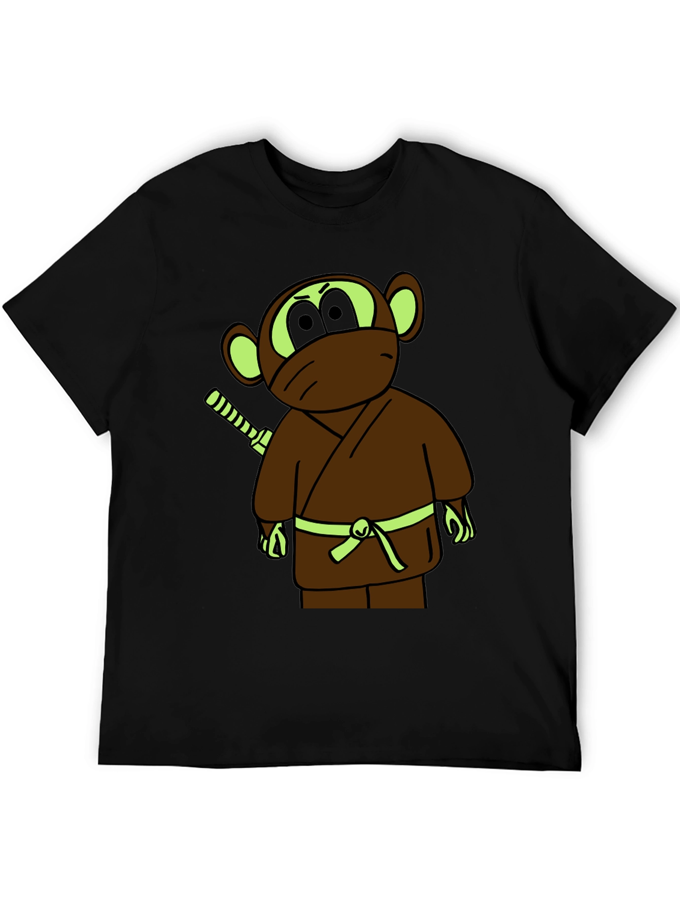 Ninja Monkey Graphic T-Shirt - Soft Cotton Blend