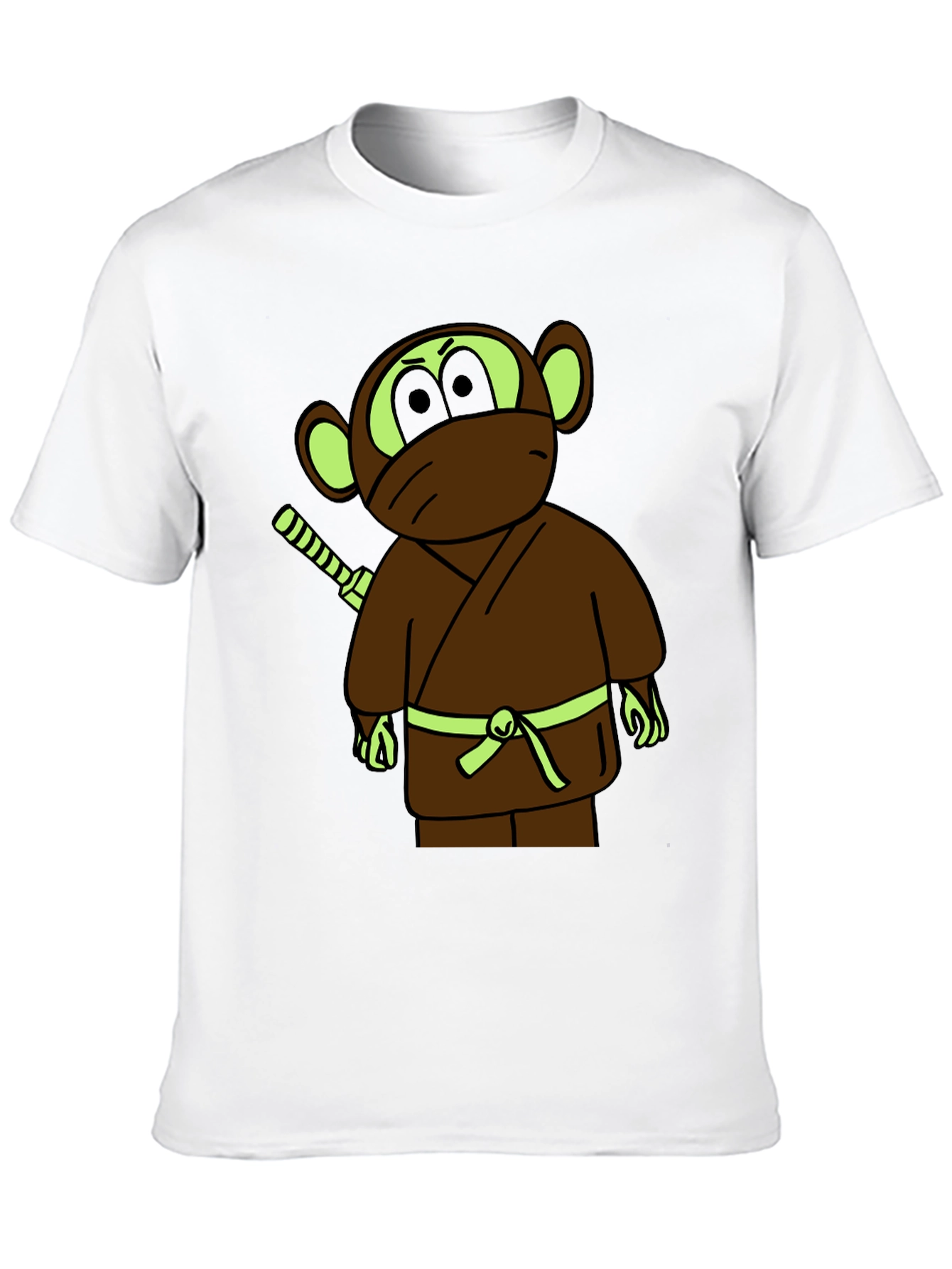 Ninja Monkey Graphic T-Shirt - Soft Cotton Blend