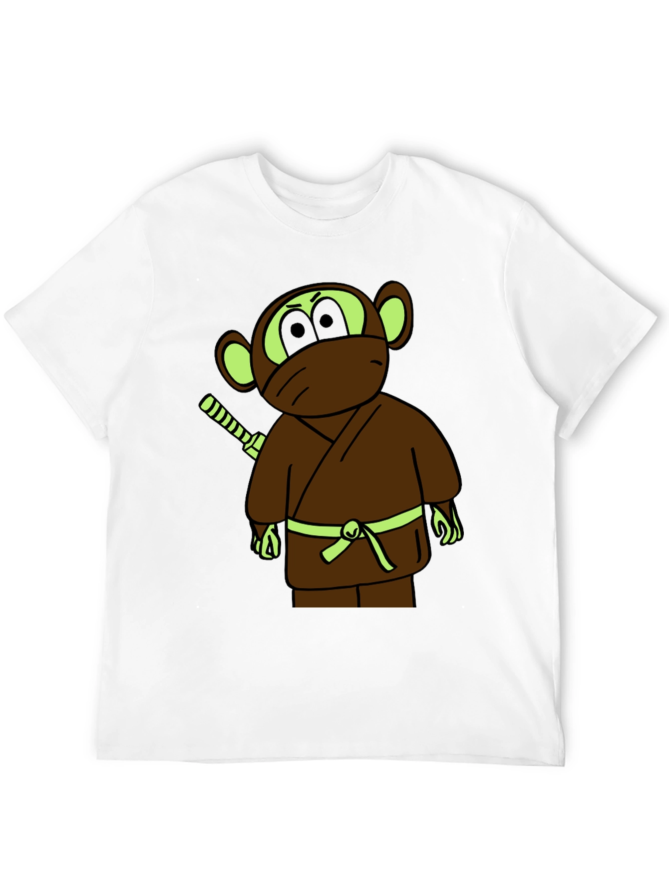 Ninja Monkey Graphic T-Shirt - Soft Cotton Blend