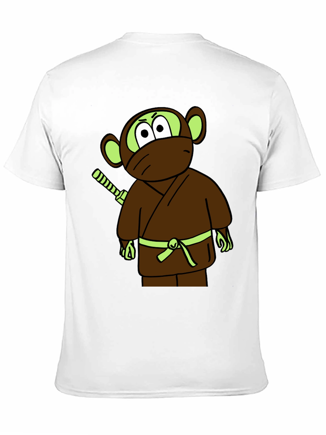 Ninja Monkey Graphic T-Shirt - Soft Cotton Blend