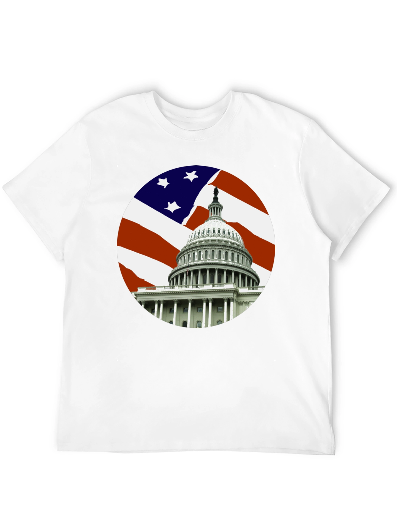 Capitol Building T-Shirt - Patriotic Tee